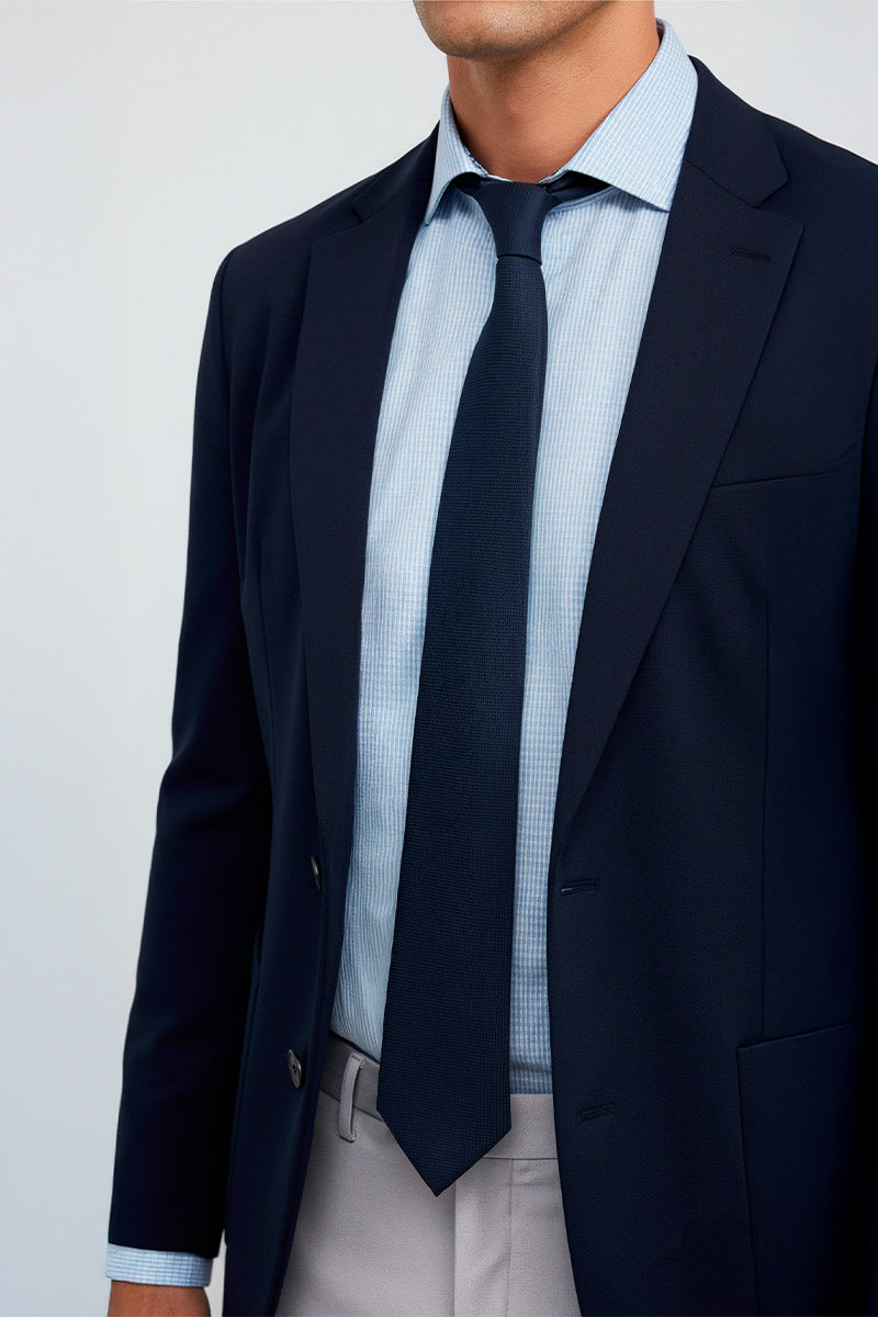 Blazer homem azul marinho Nova