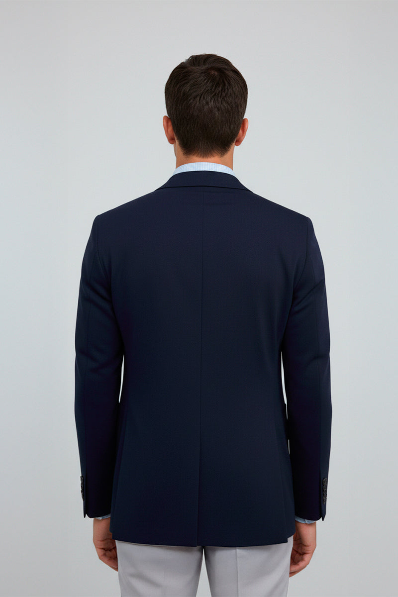 Blazer homem azul marinho Nova