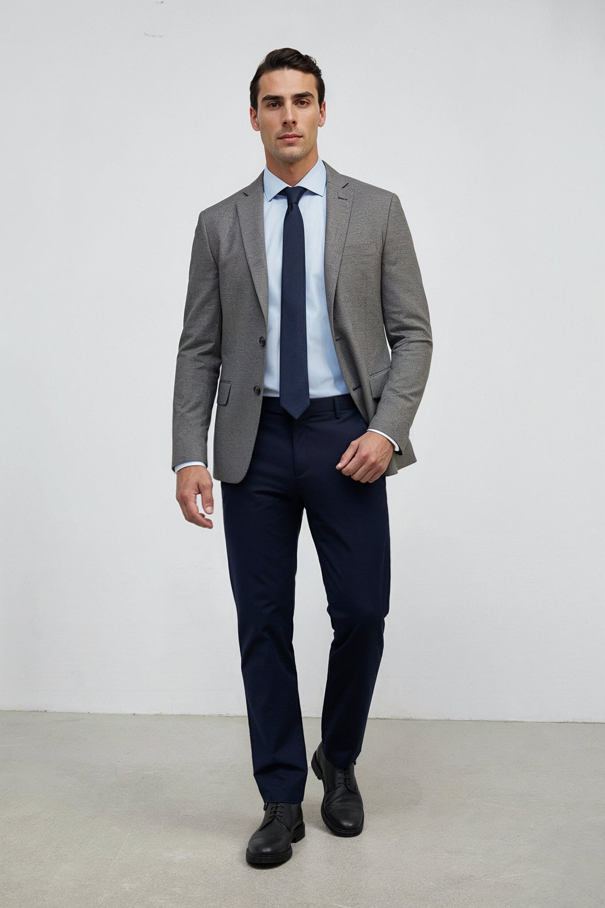 Blazer cinzento para homem Warm+