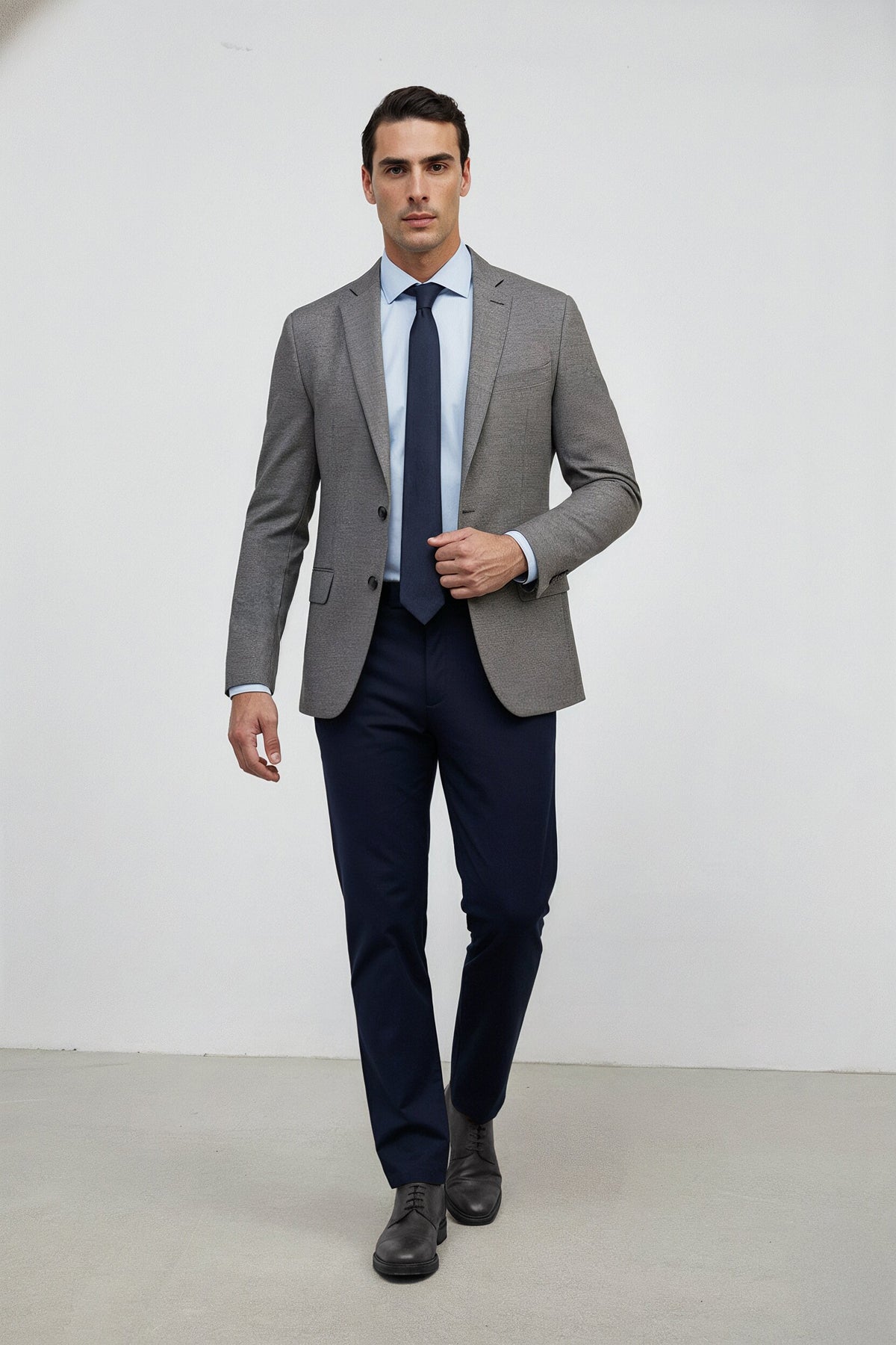 Blazer cinzento para homem Warm+