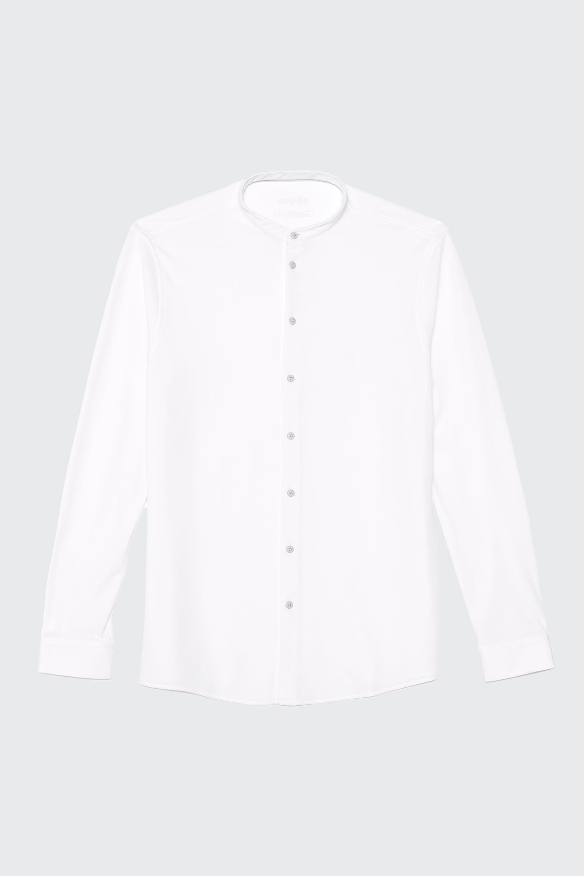 camisa mao blanco  hombre regular plano