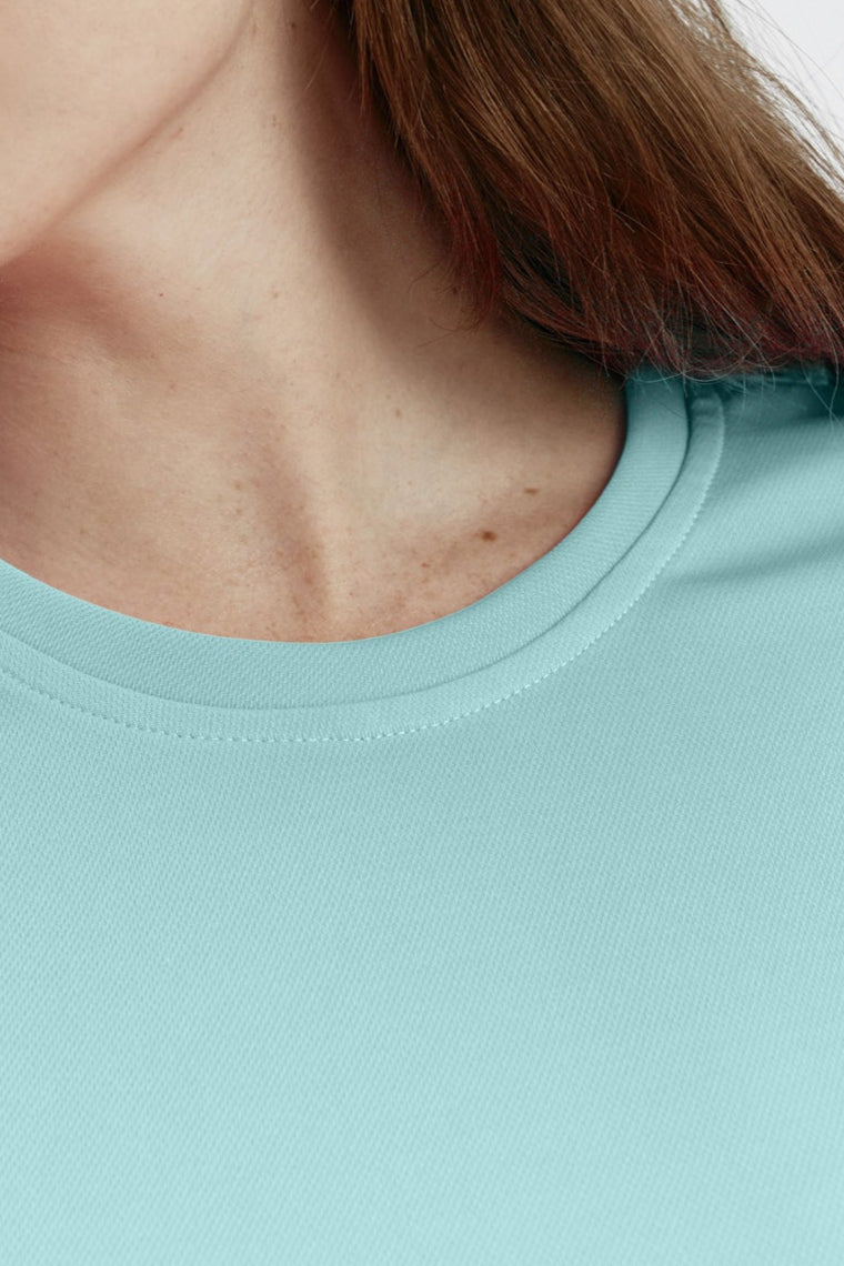 Basic aquamarine T-shirt