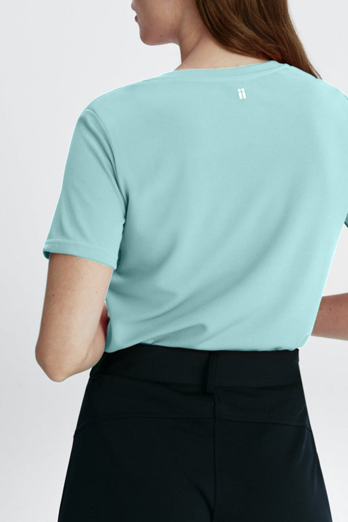 Basic aquamarine T-shirt
