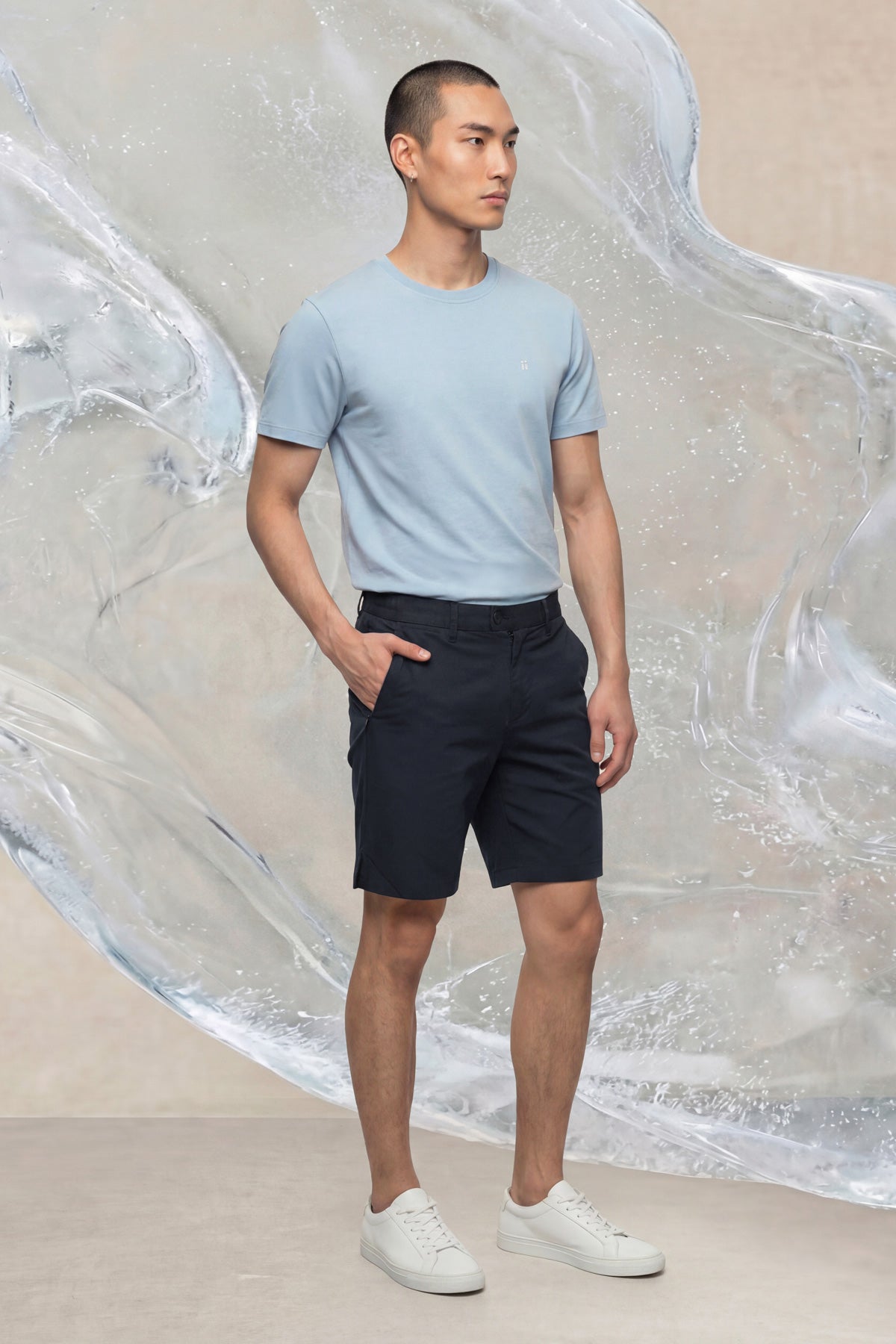 Men's blue Ice T-shirt