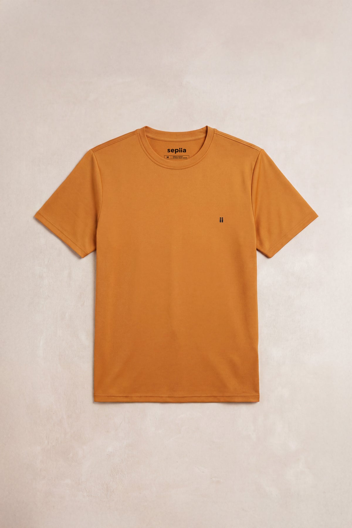 Men's round neck hazelnut Soft T-shirt