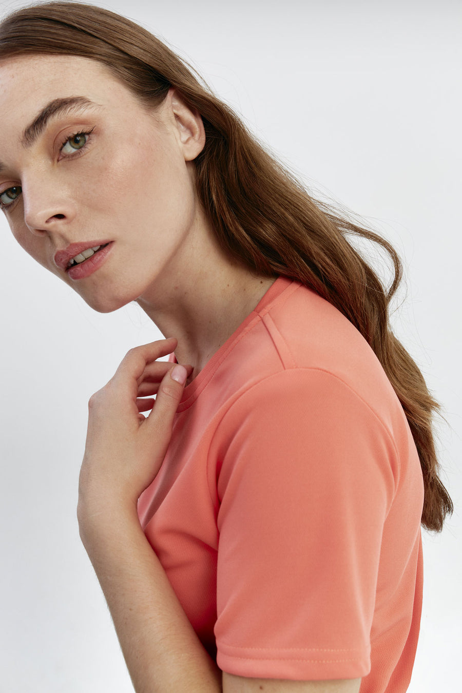 Coral basic T-shirt 