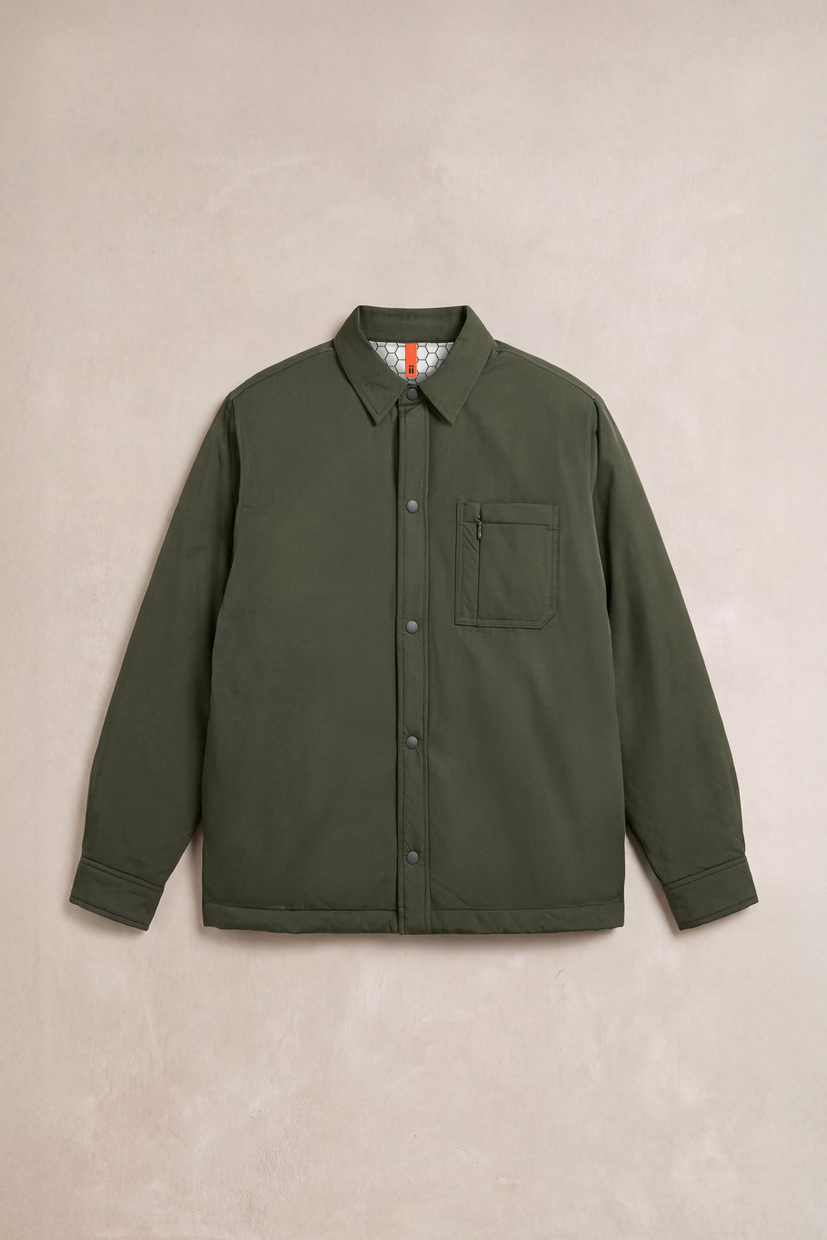 Casaco verde para homem