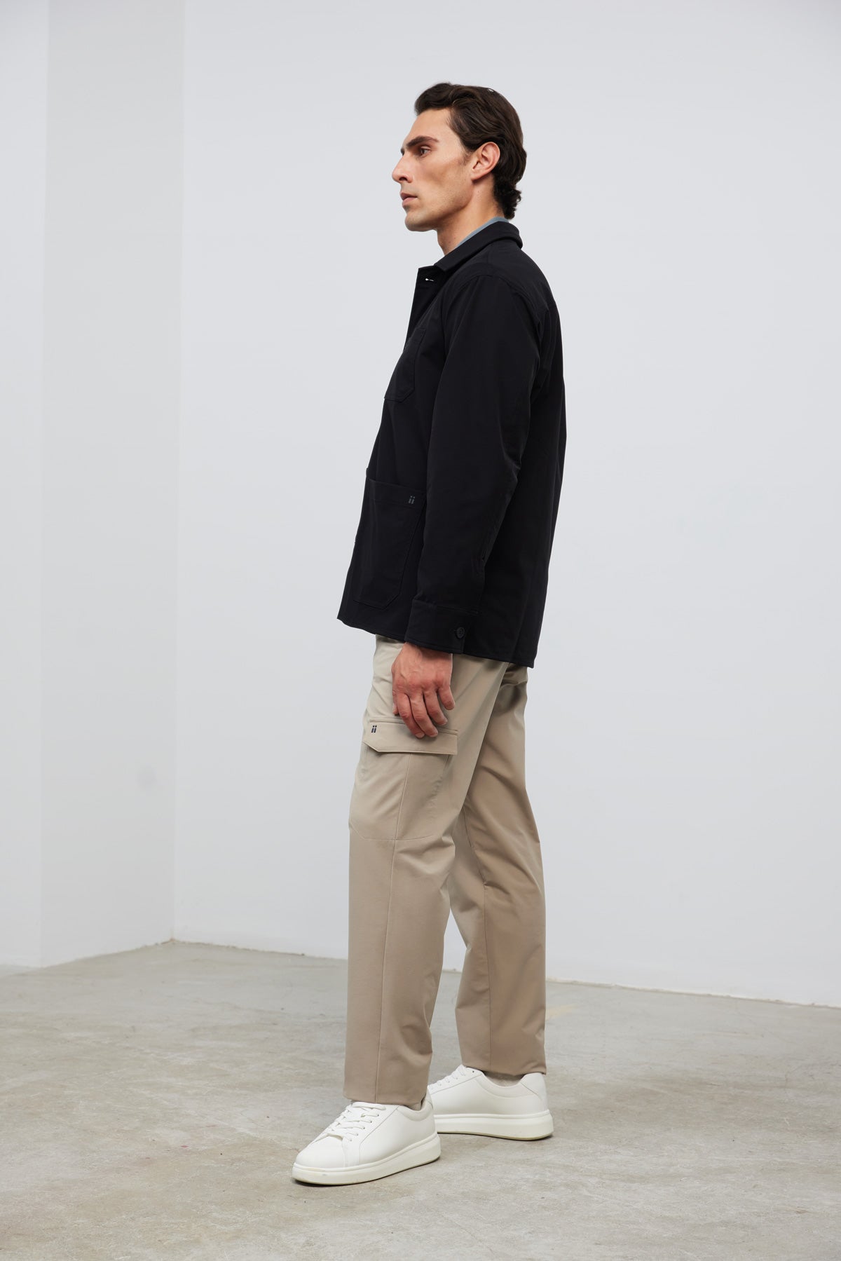 Chaqueta worker hombre negro Nova