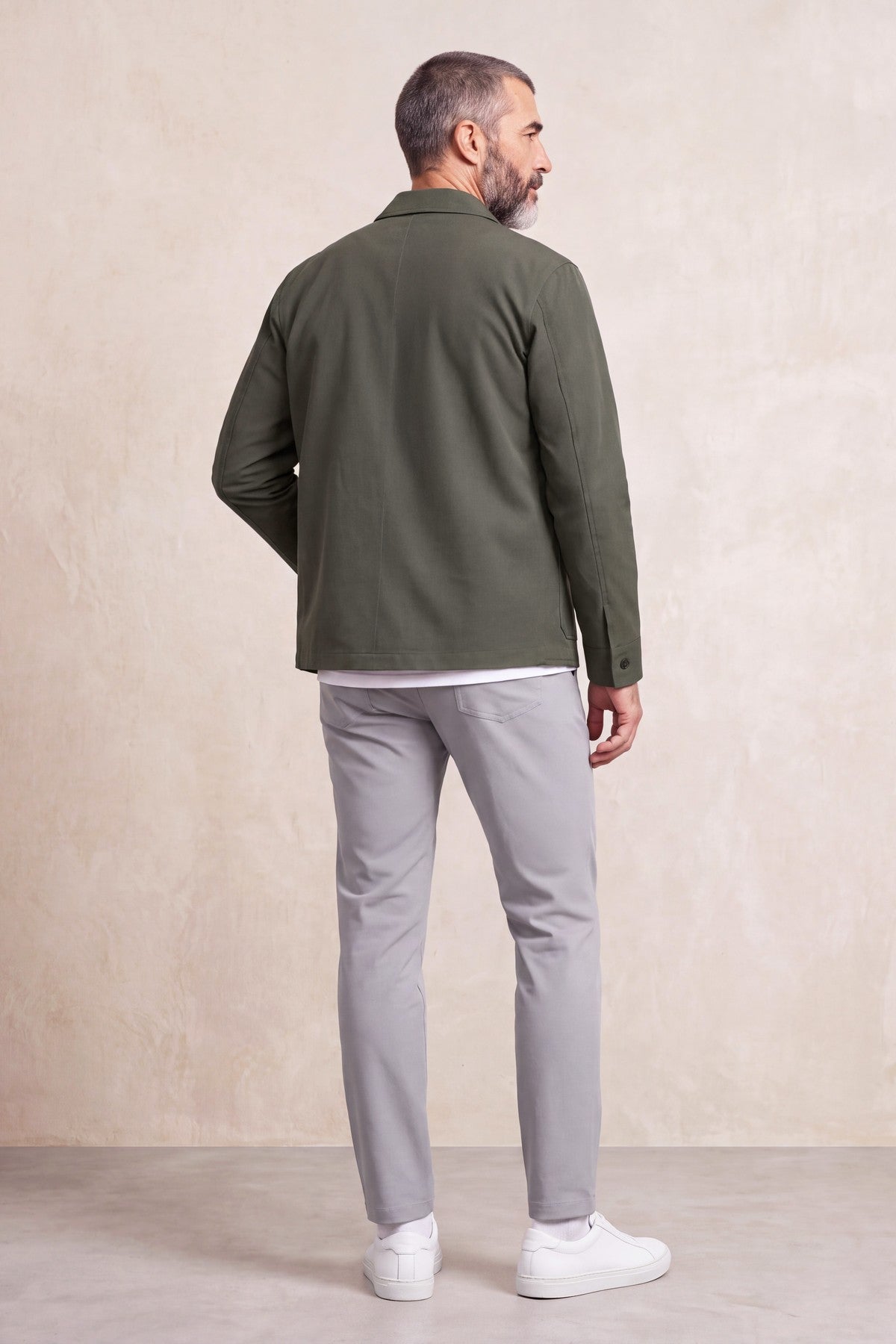 Chaqueta worker hombre verde Nova