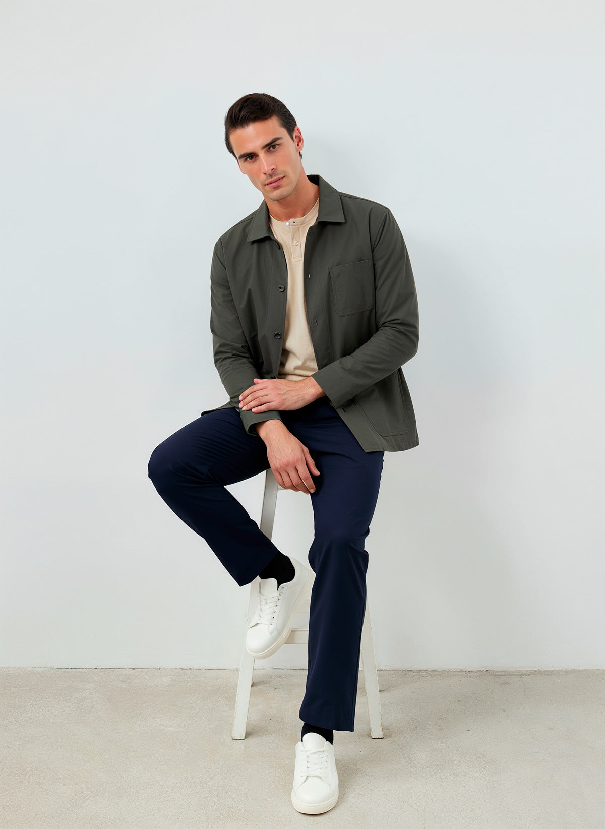 chaqueta worker verde nova cuerpo entero