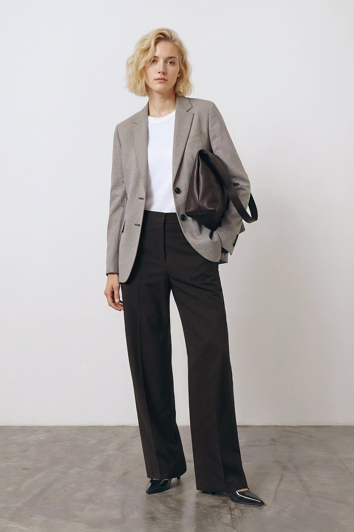 Blazer Mujer Pique Warm