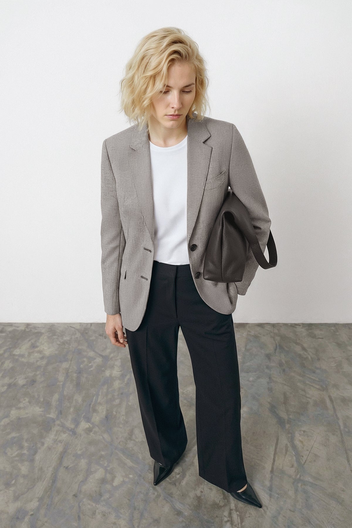 Blazer Mujer Pique Warm