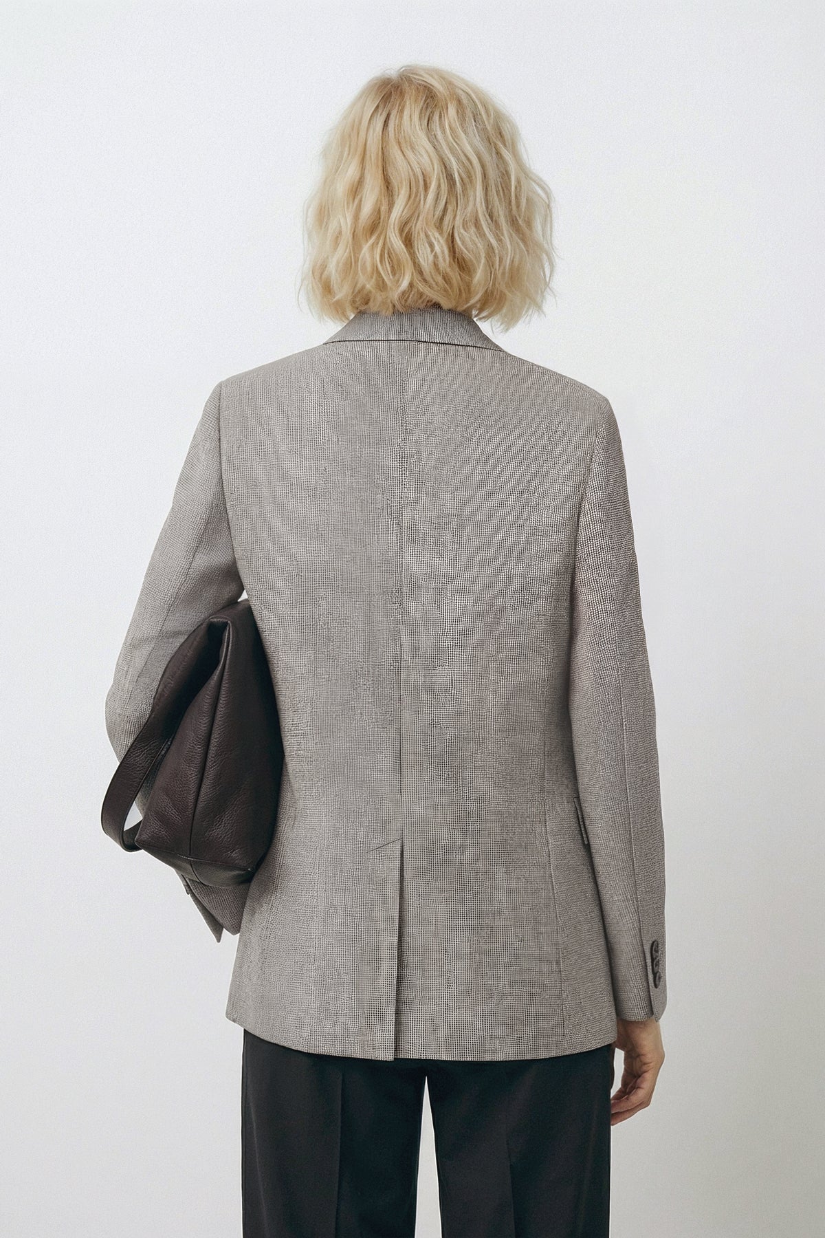 Blazer Mujer Pique Warm