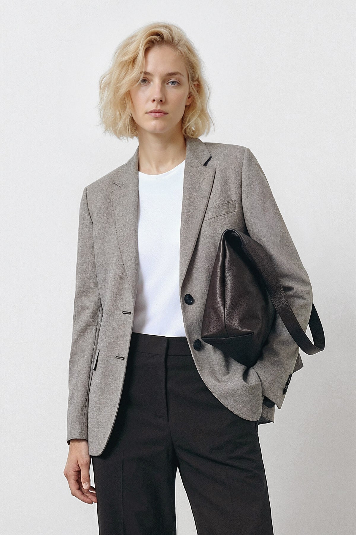 Blazer Mujer Pique Warm