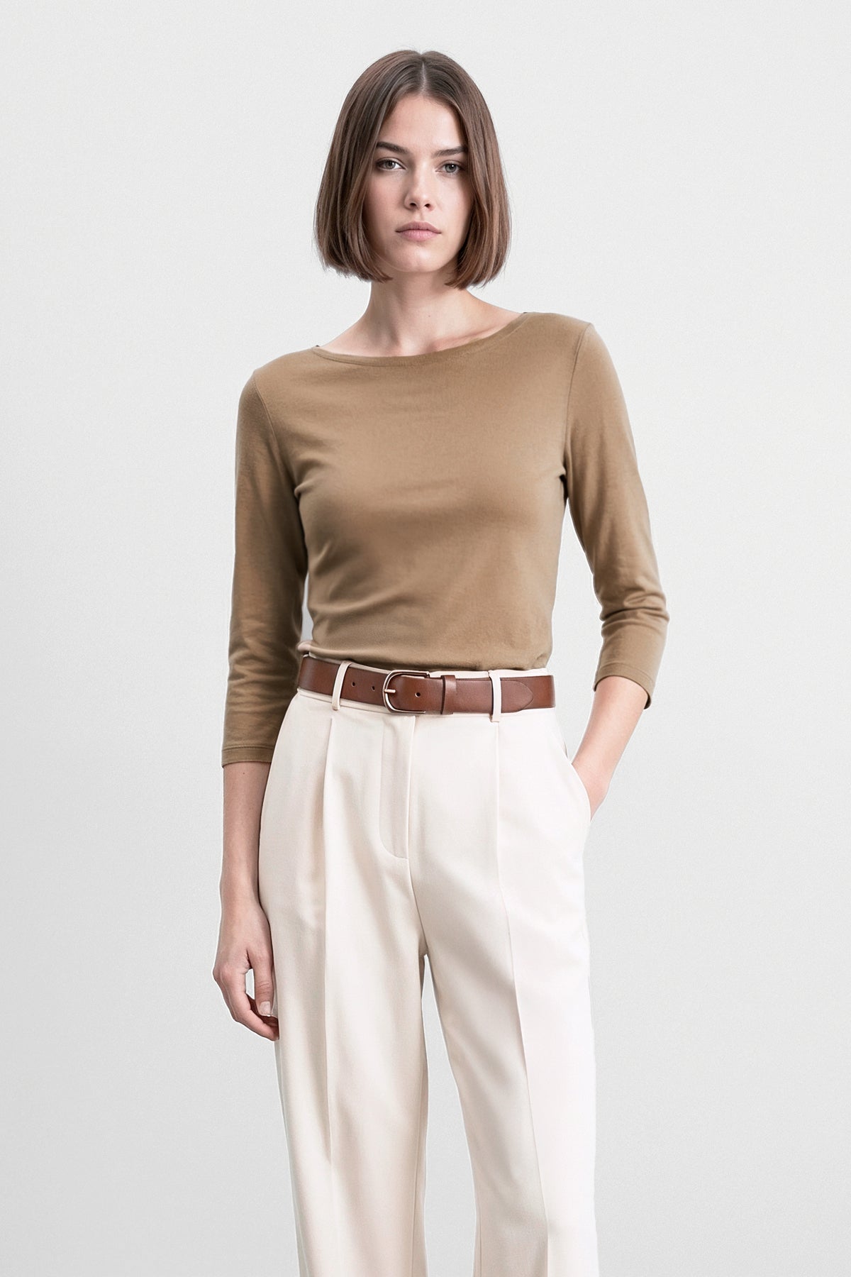 Camiseta cuello barco oak