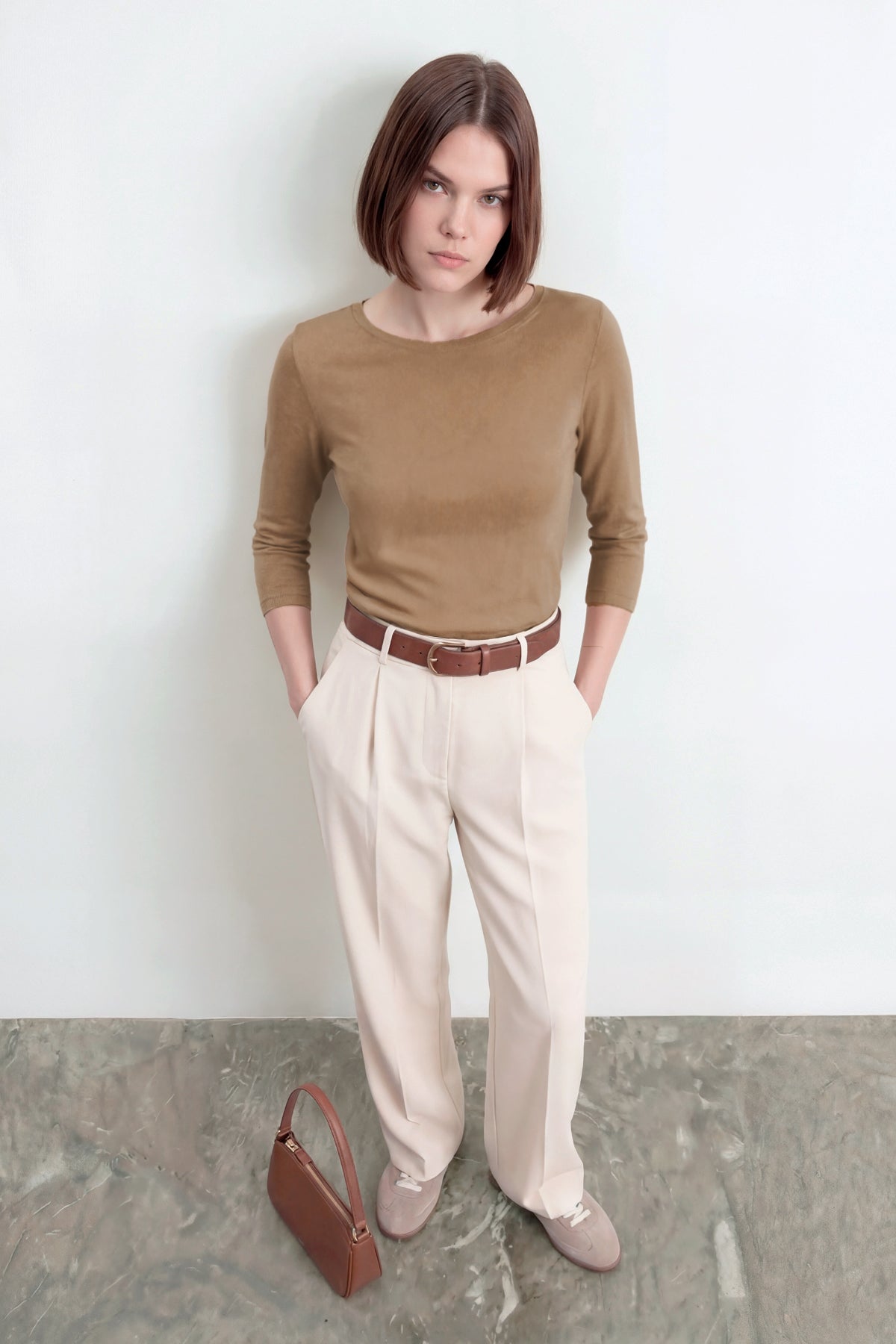 Camiseta cuello barco oak