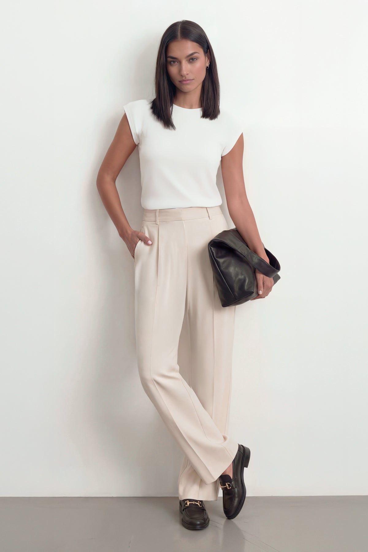 Camiseta manga kimono blanca