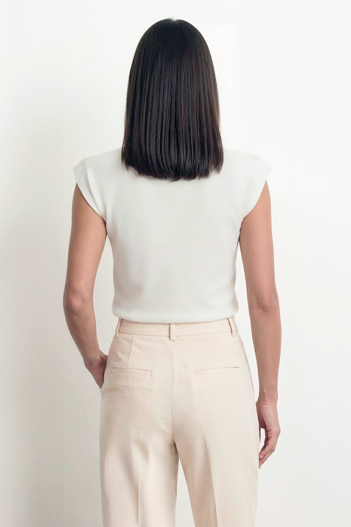 Camiseta manga kimono blanca