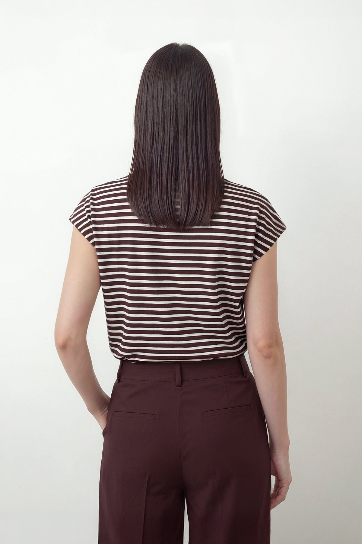 Camiseta manga kimono raya truffle