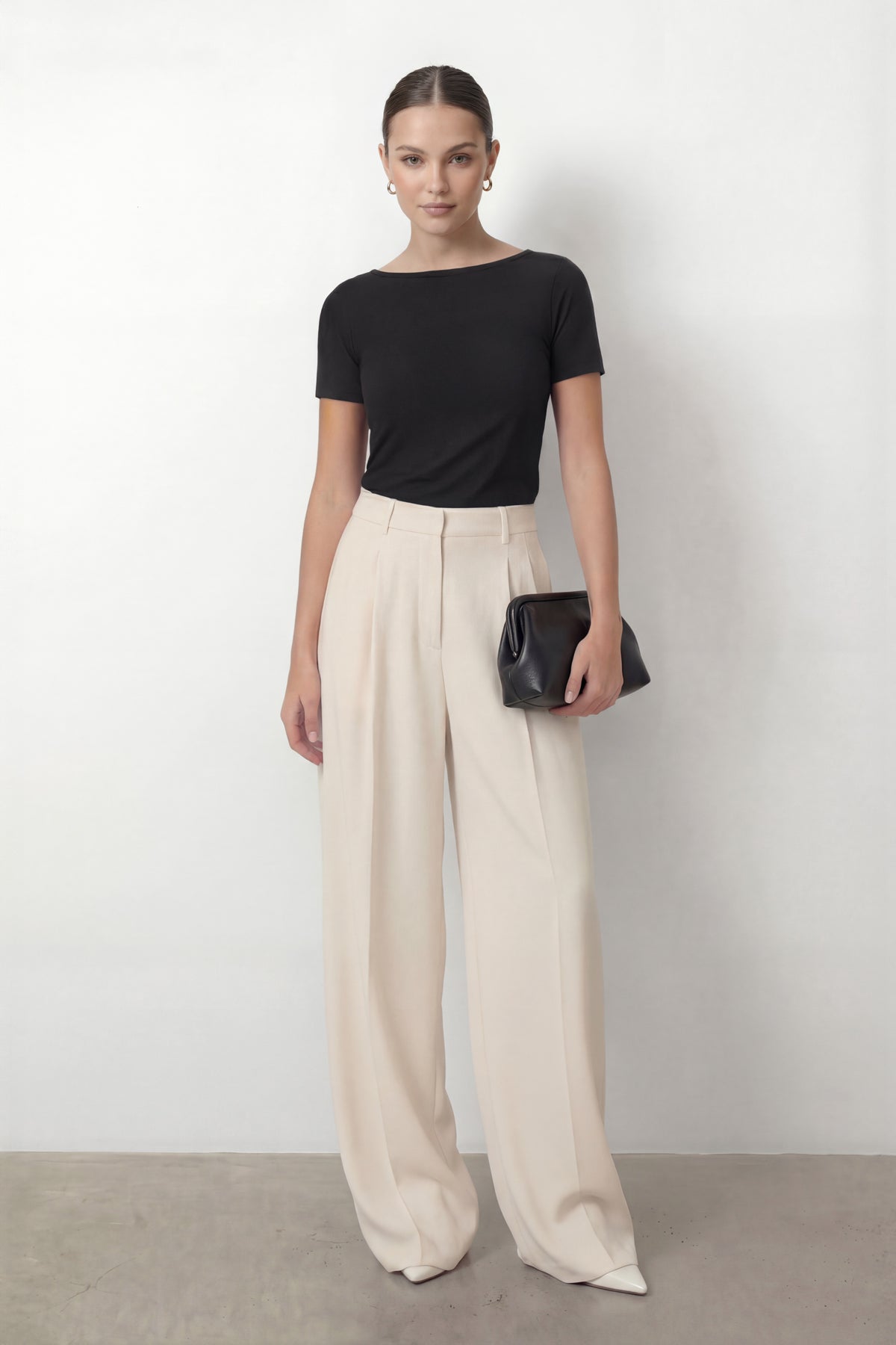 Camiseta mujer seamless negro