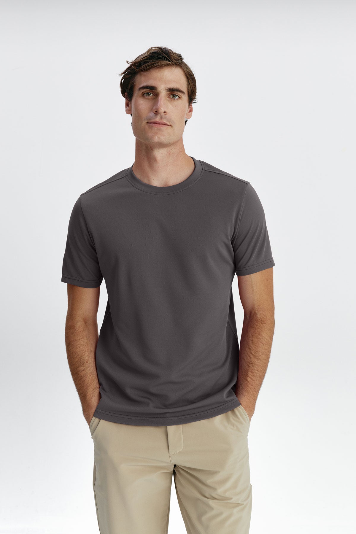 Men's digital grey t-shirt