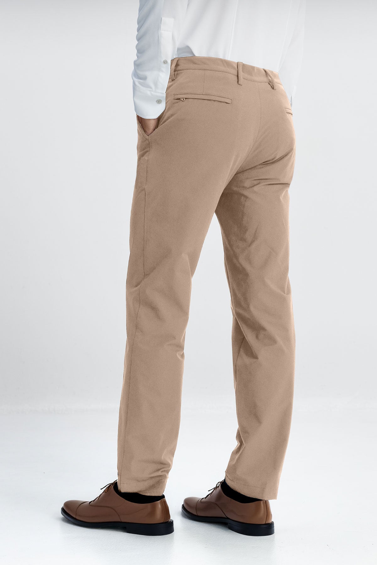 Pantalón de hombre Nova beige slim