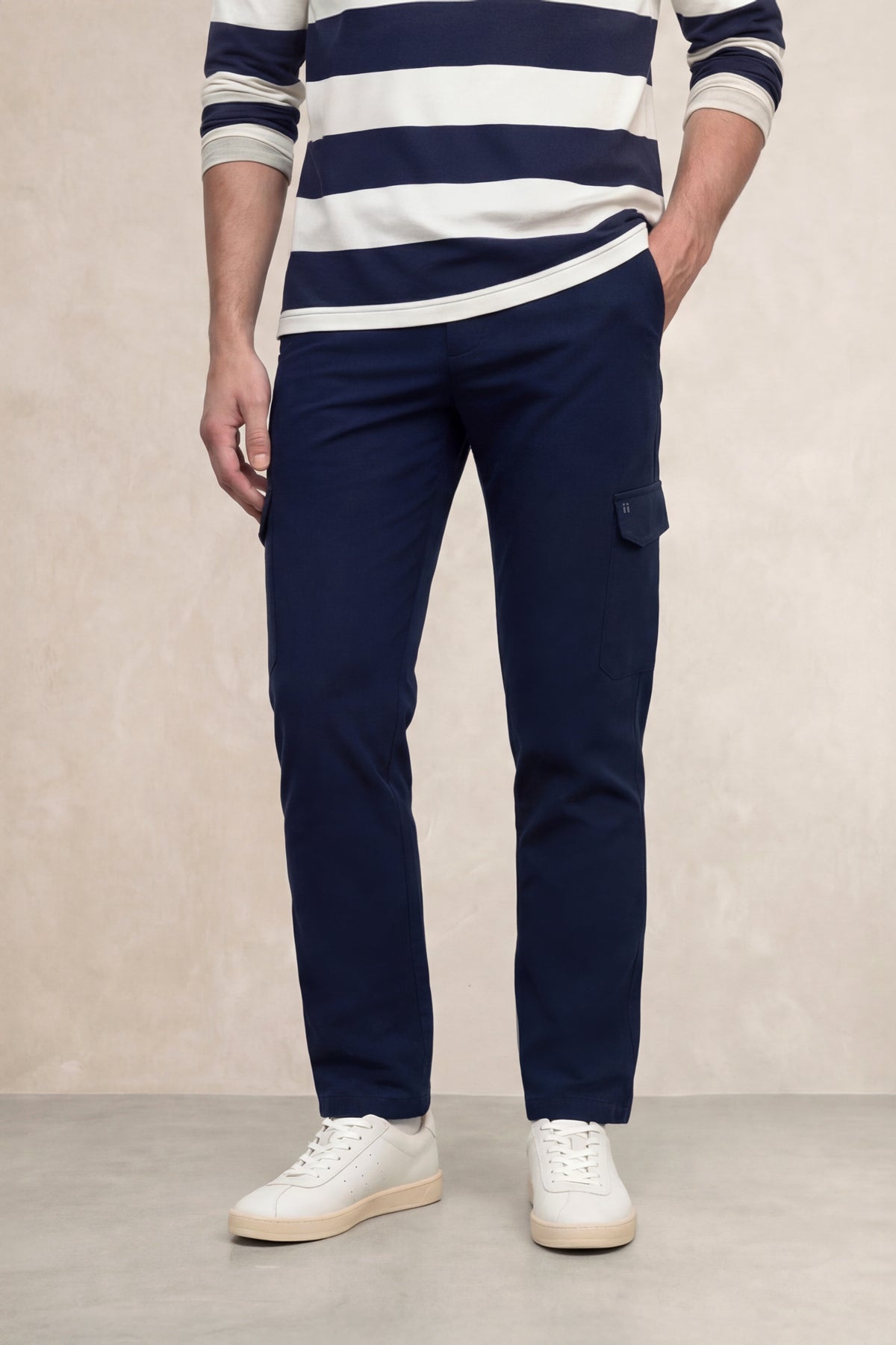 Navy blue Nova men's cargo pants