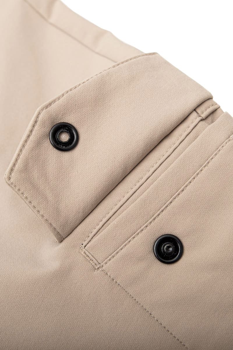 pantalon cargo beige nova detalle 