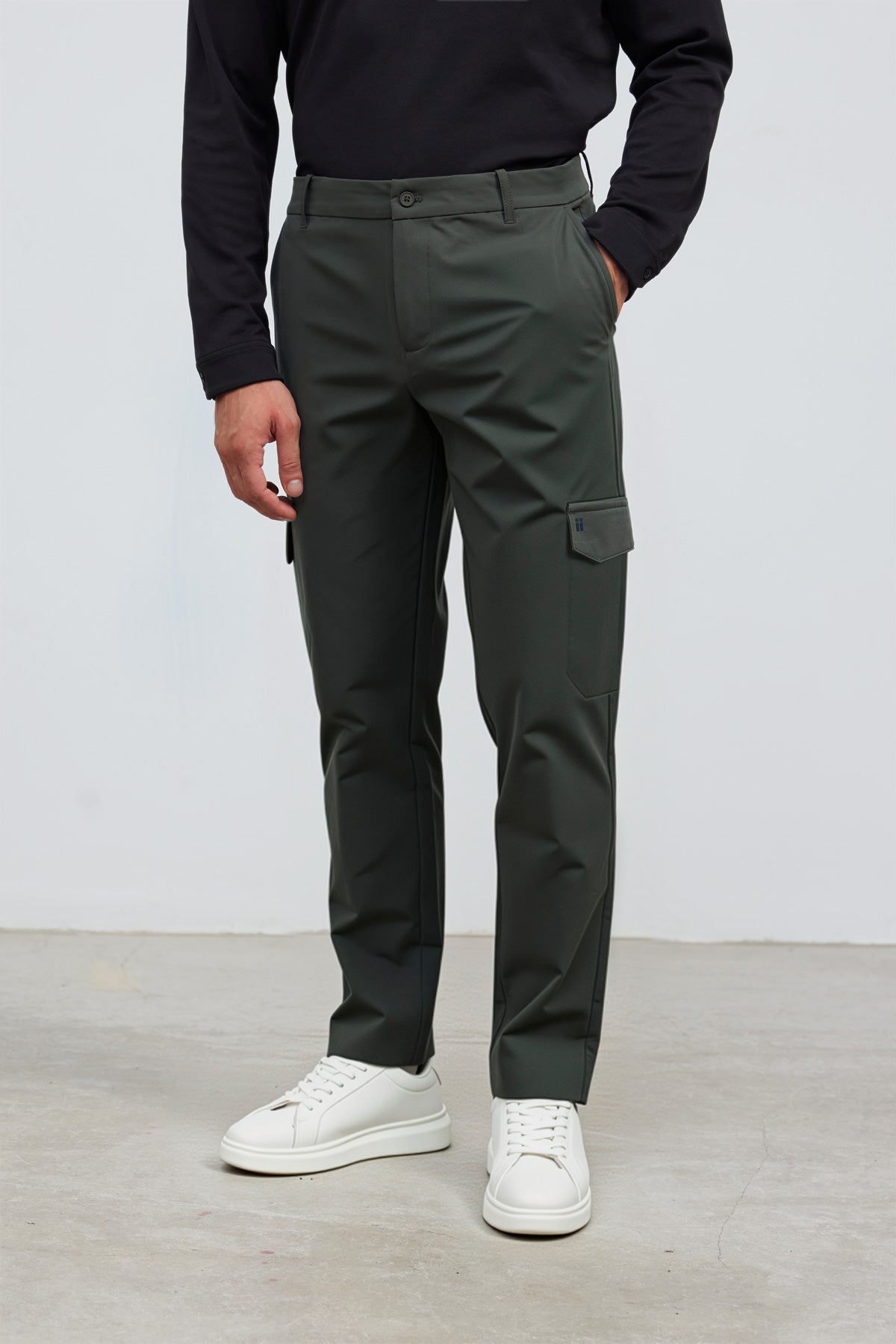 Calça cargo homem Nova verde