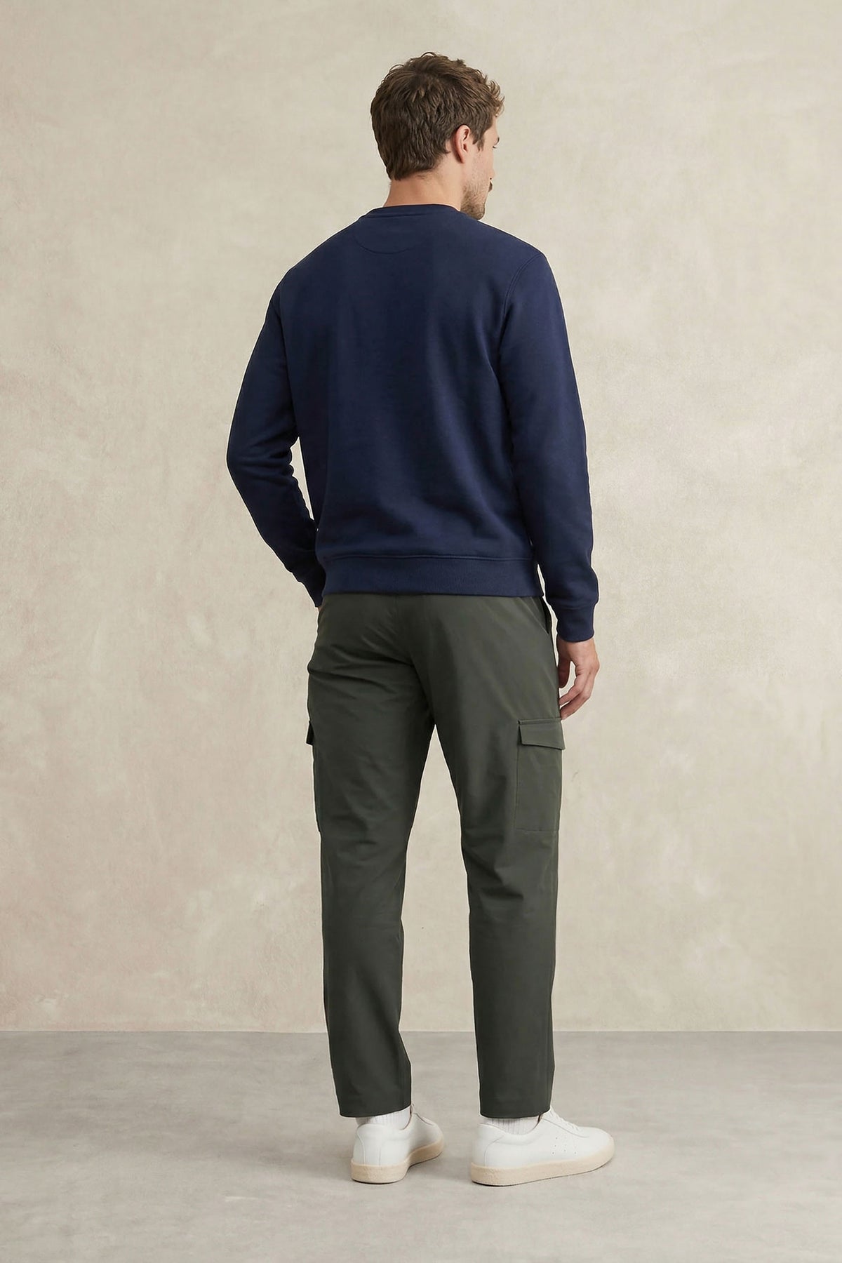 Pantalon cargo hombre verde Nova
