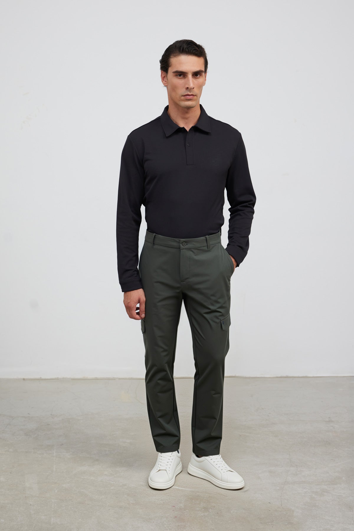 Calça cargo homem Nova verde