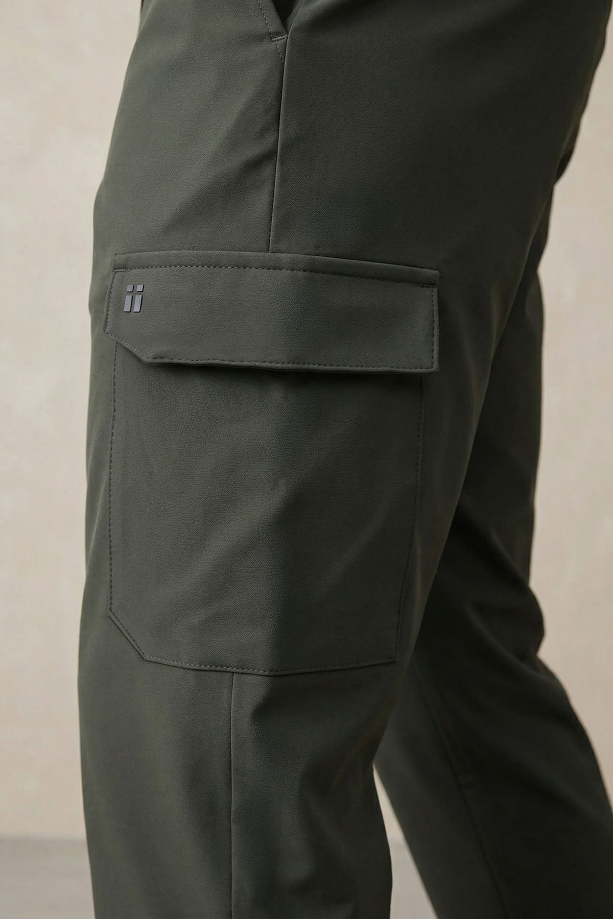 Pantalon cargo hombre verde Nova
