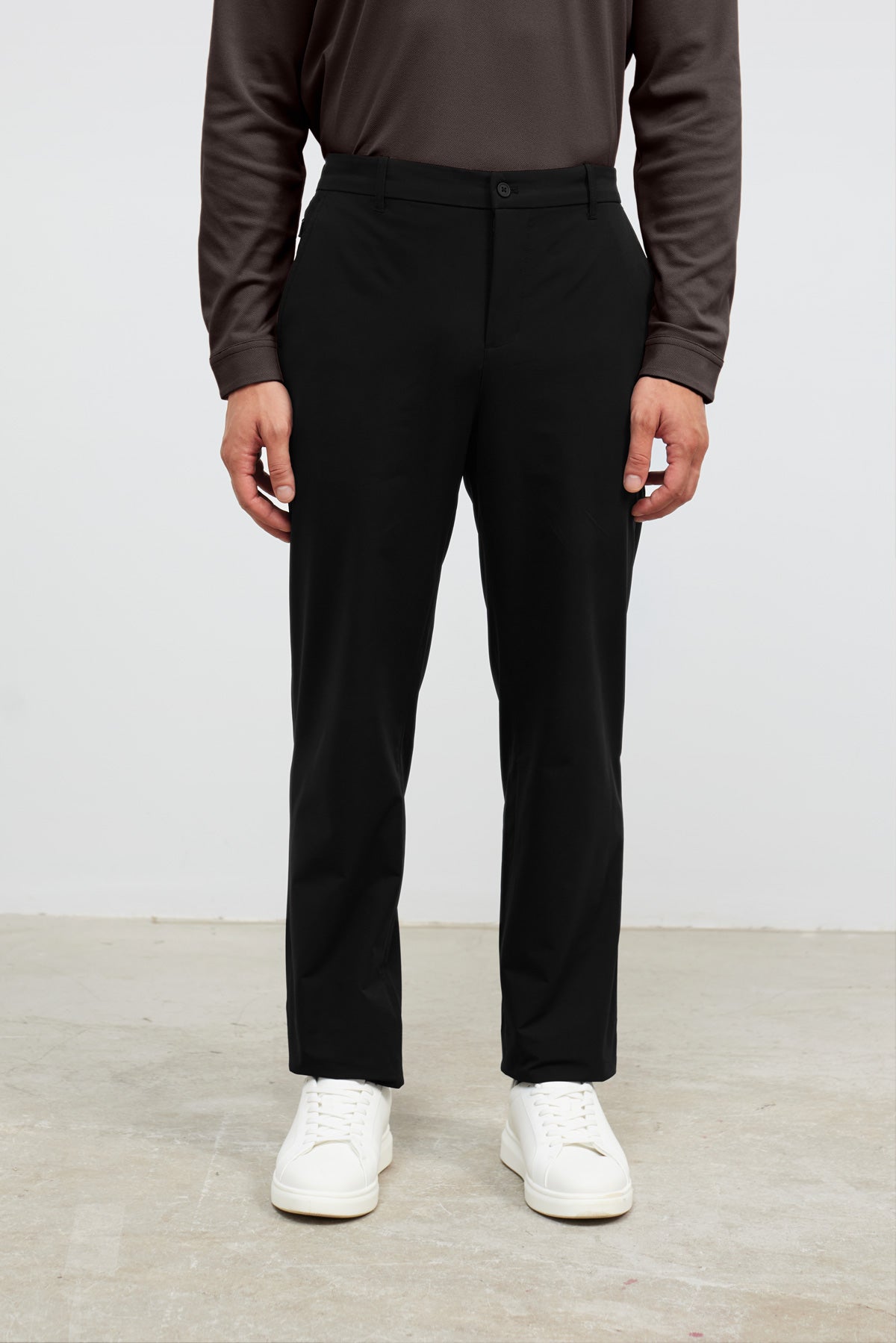 Pantalón negro slim Nova hombre