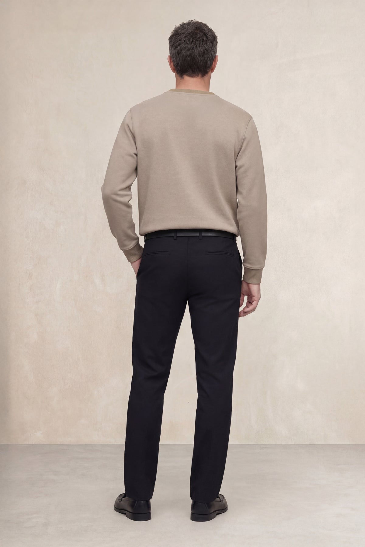 Men's Nova pants black slim fit