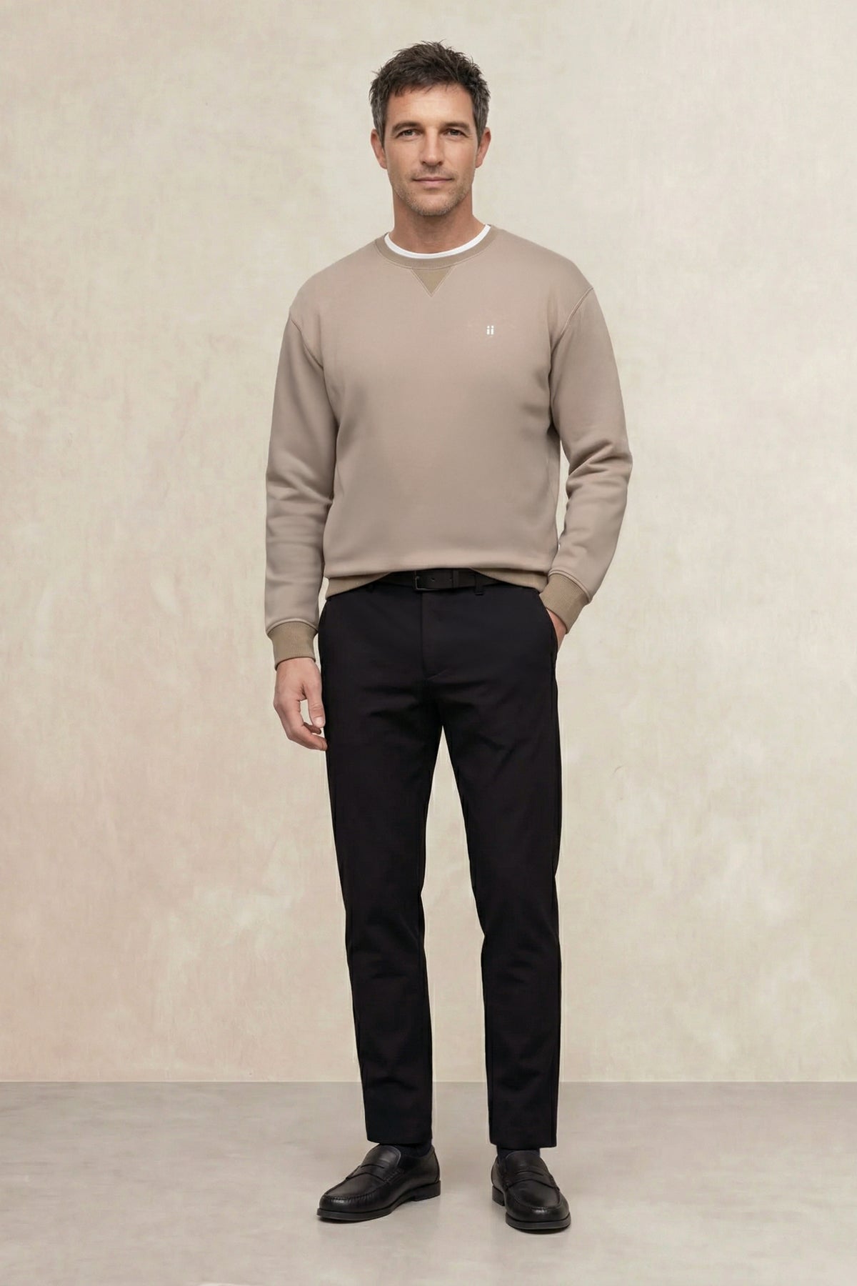 Men's Nova pants black slim fit