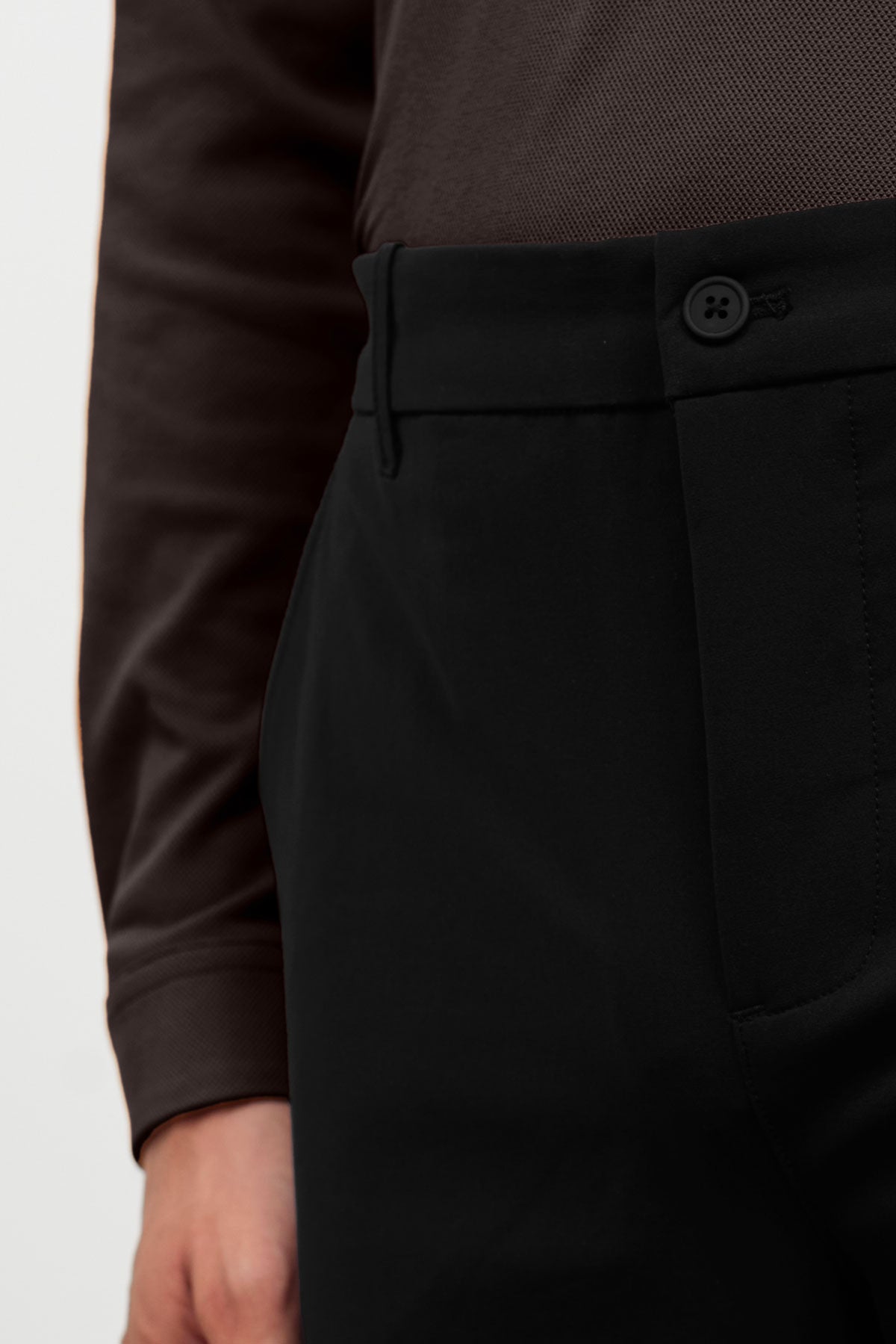 Pantalón negro slim Nova hombre
