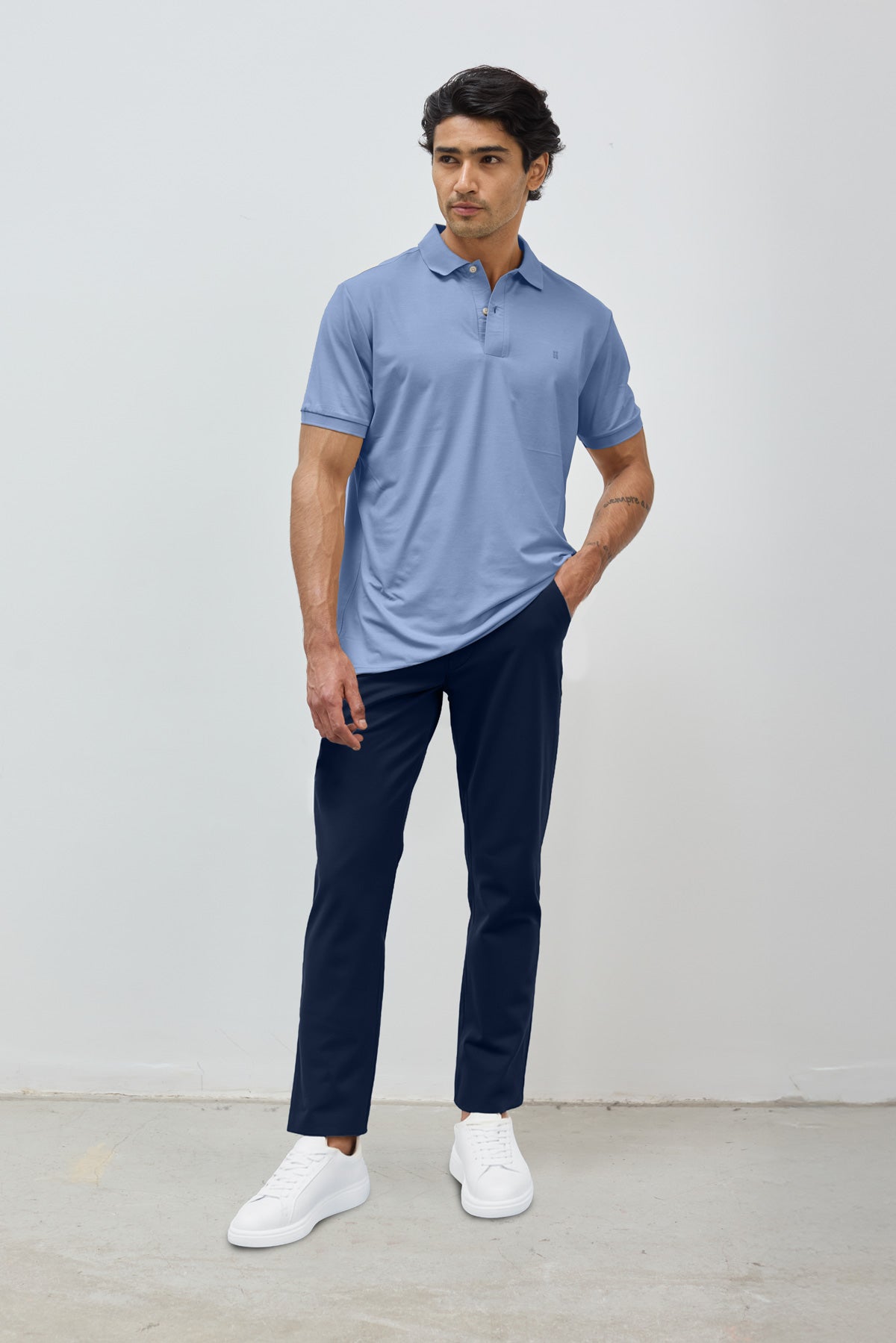 Men's 6 pocket trousers navy blue