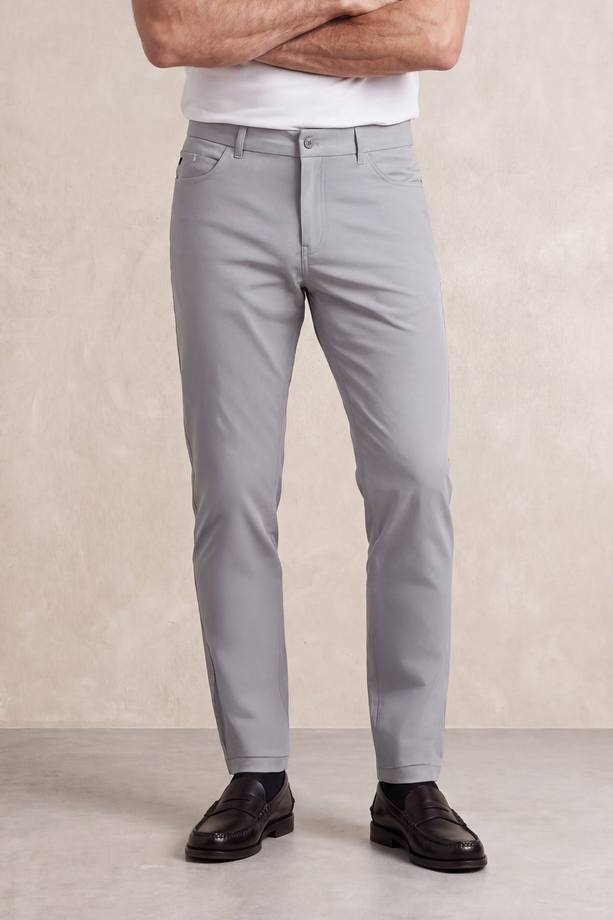 Men's 6-pocket gray Nova pants