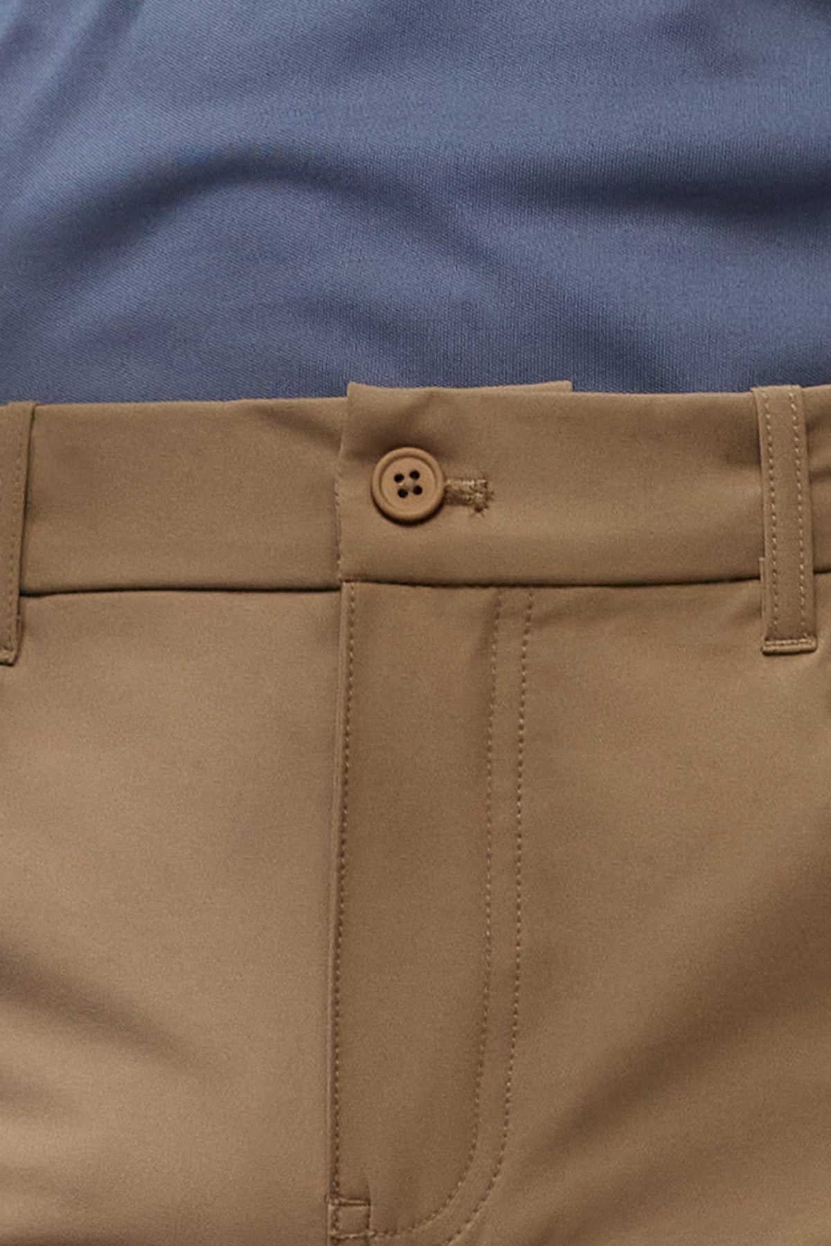 Calça Nova para homem castanha com 6 bolsos