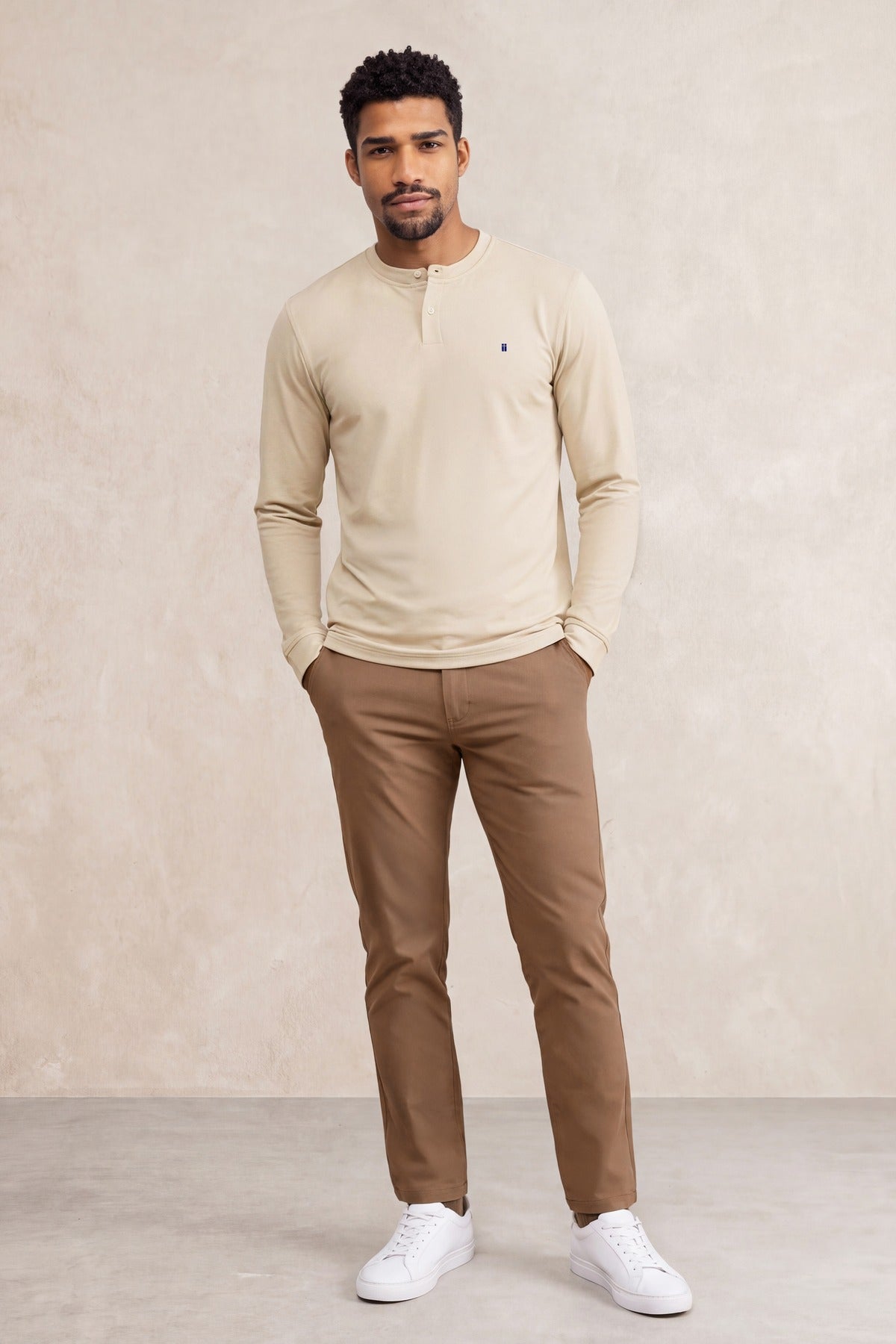 Pantalon hombre 6 bolsillos marron Nova