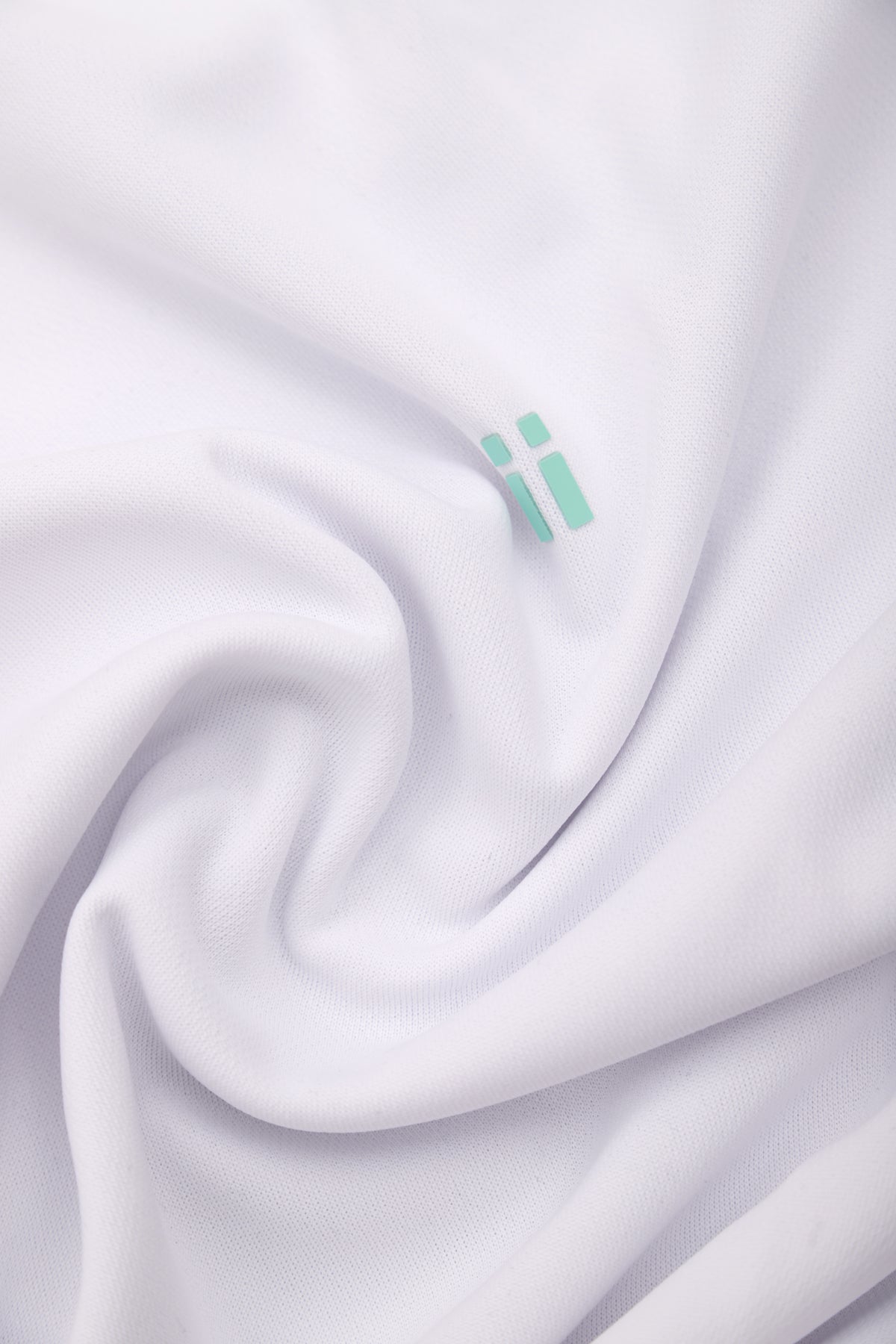 Men's white short-sleeved polo shirt Ice