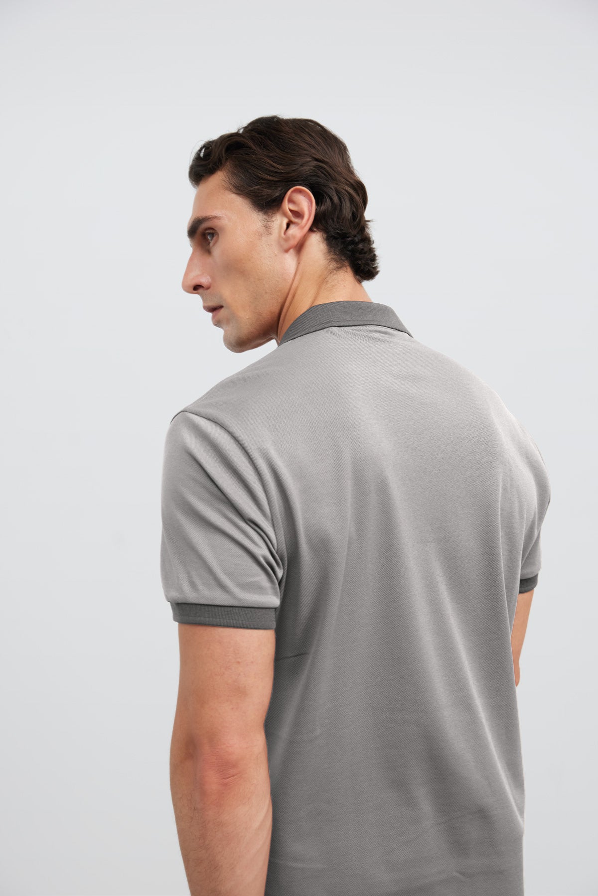 Polo manga corta hombre gris Ranger