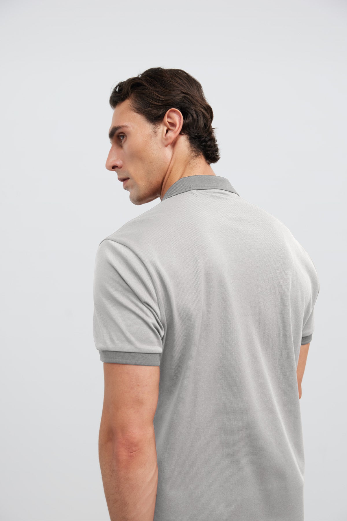 Polo manga corta hombre gris Ranger