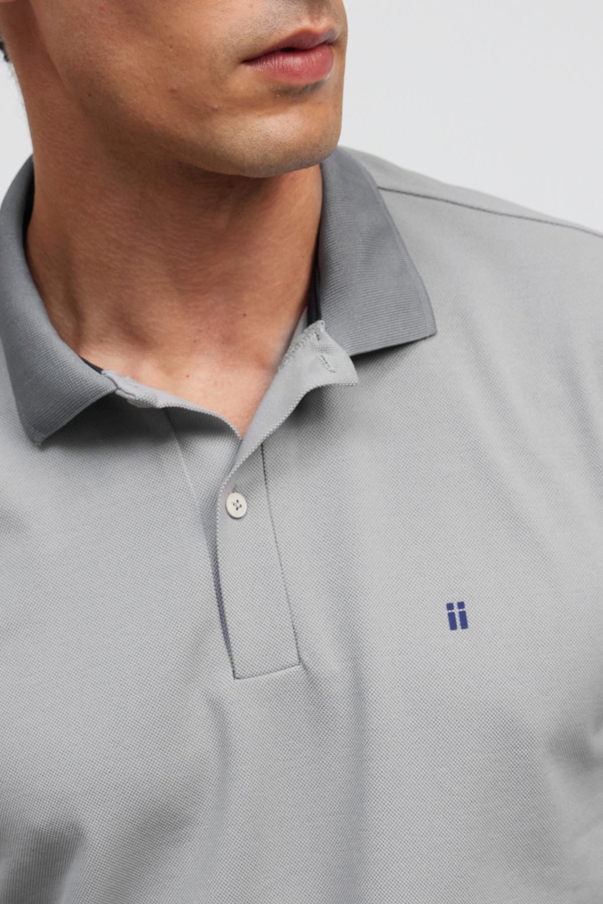 Polo manga corta hombre gris Ranger