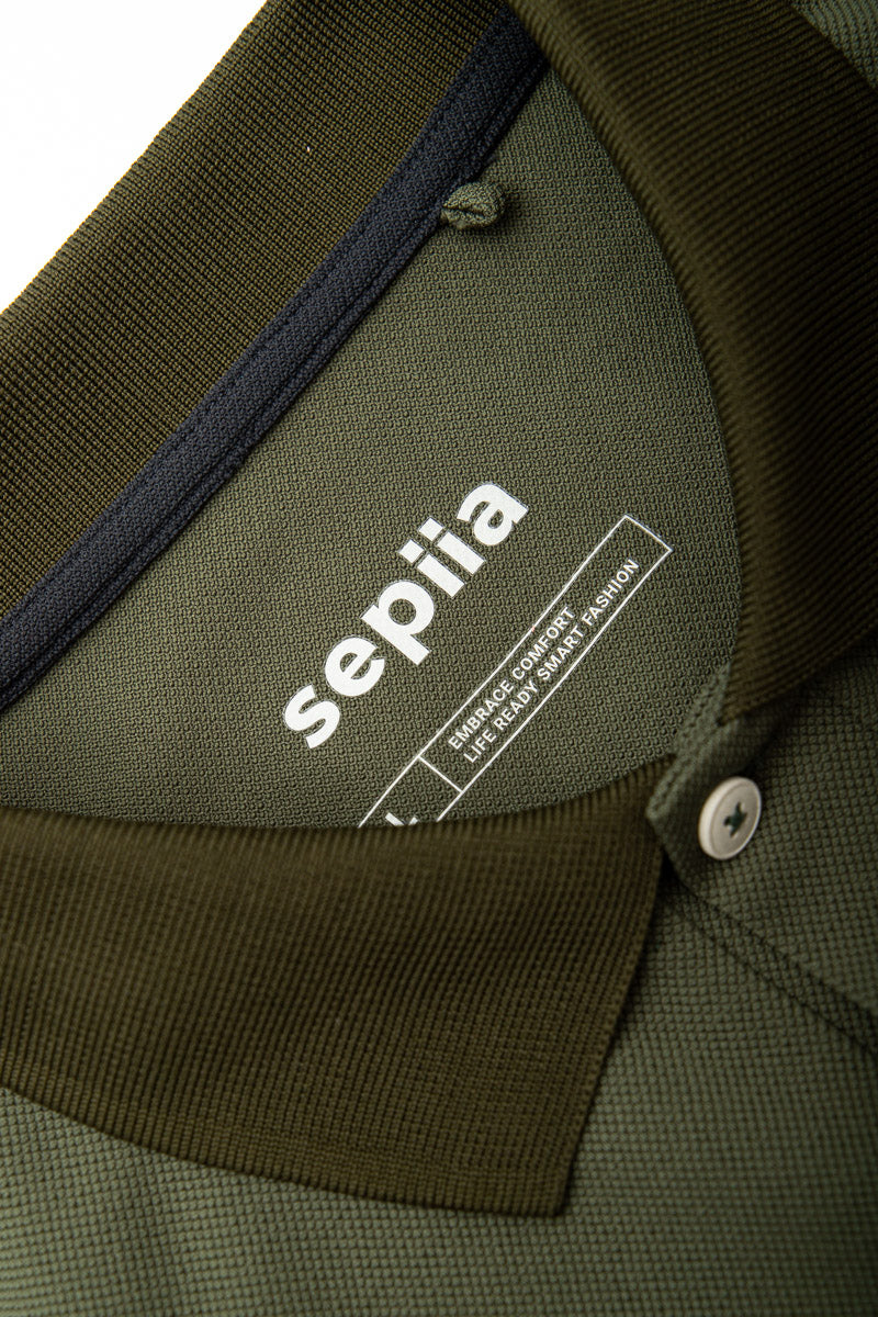 Polo manga corta hombre verde Ranger