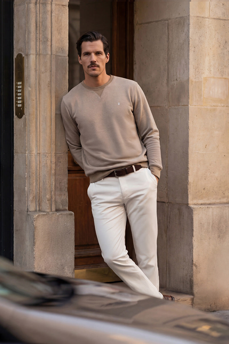 Sudadera hombre beige Ranger