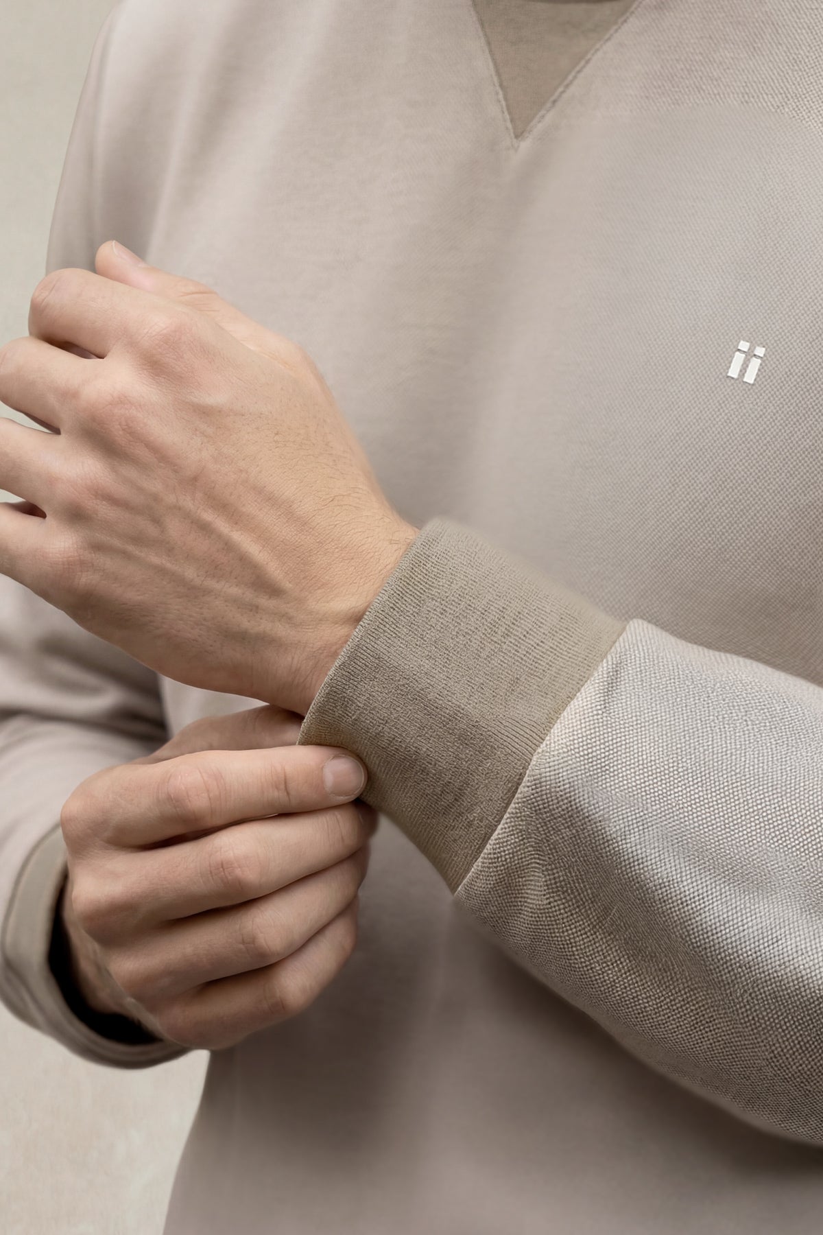 Sudadera hombre beige Ranger