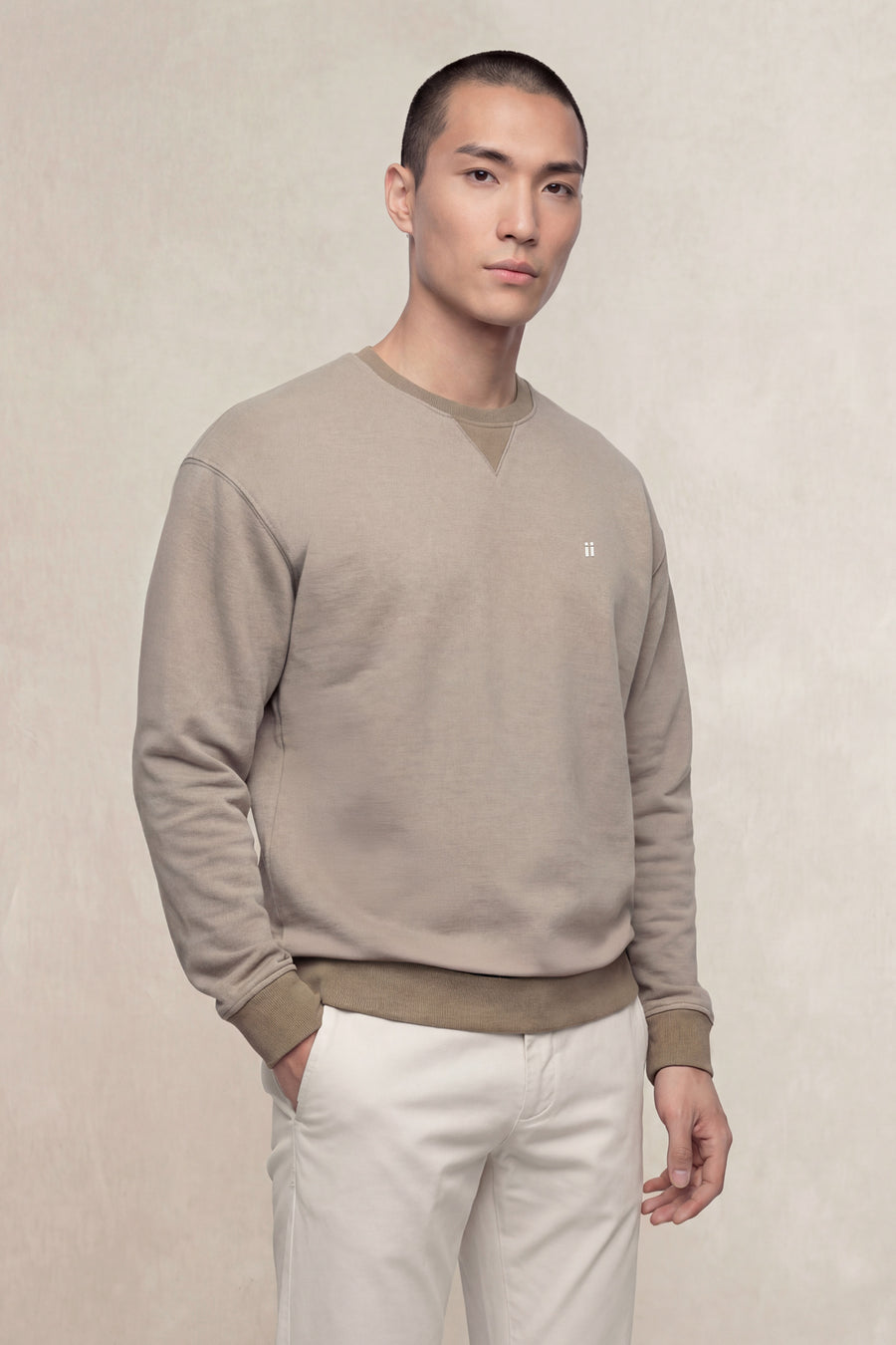 Sudadera hombre beige Ranger