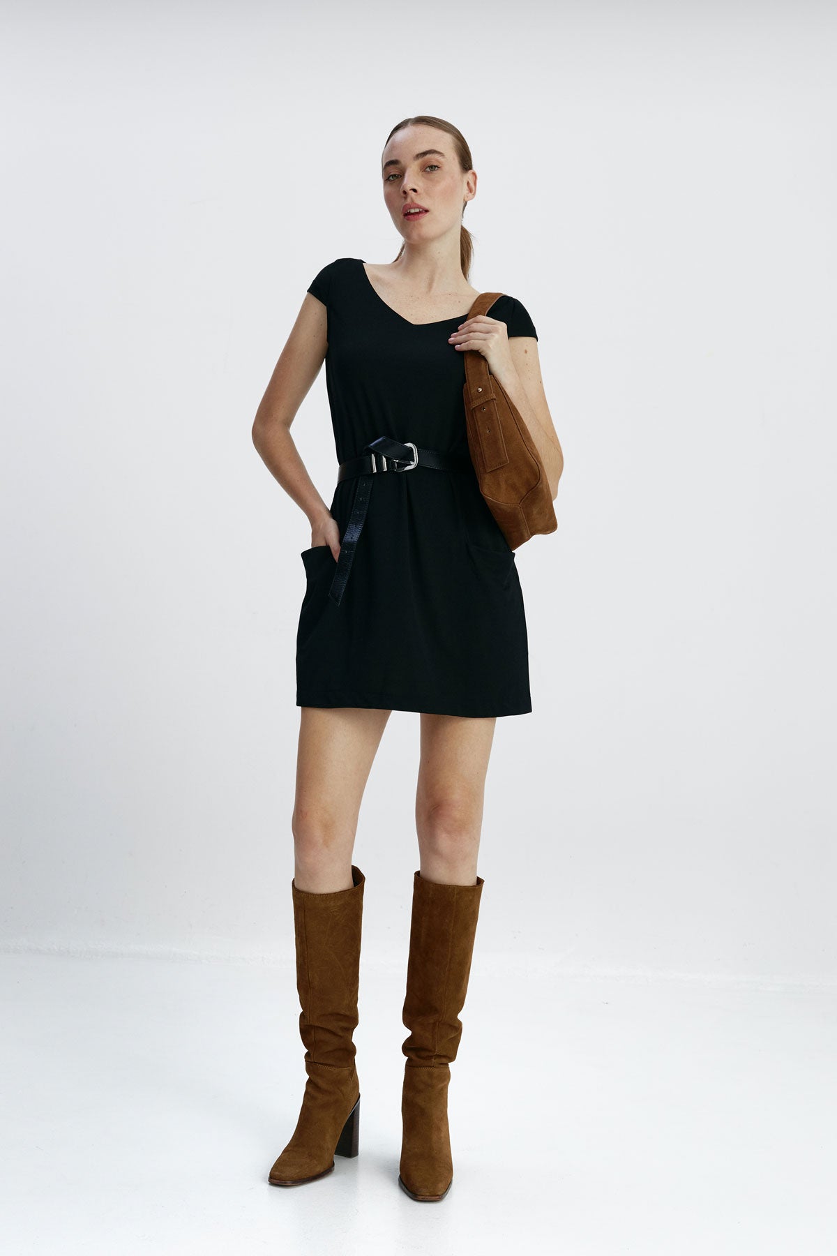 Vestido mujer negro Maggoo