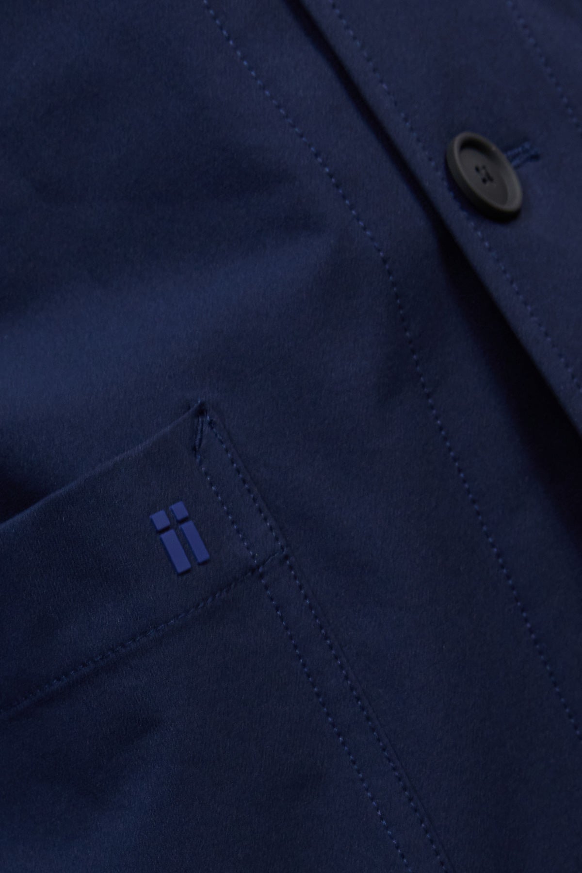 Work jacket masculina azul marinho